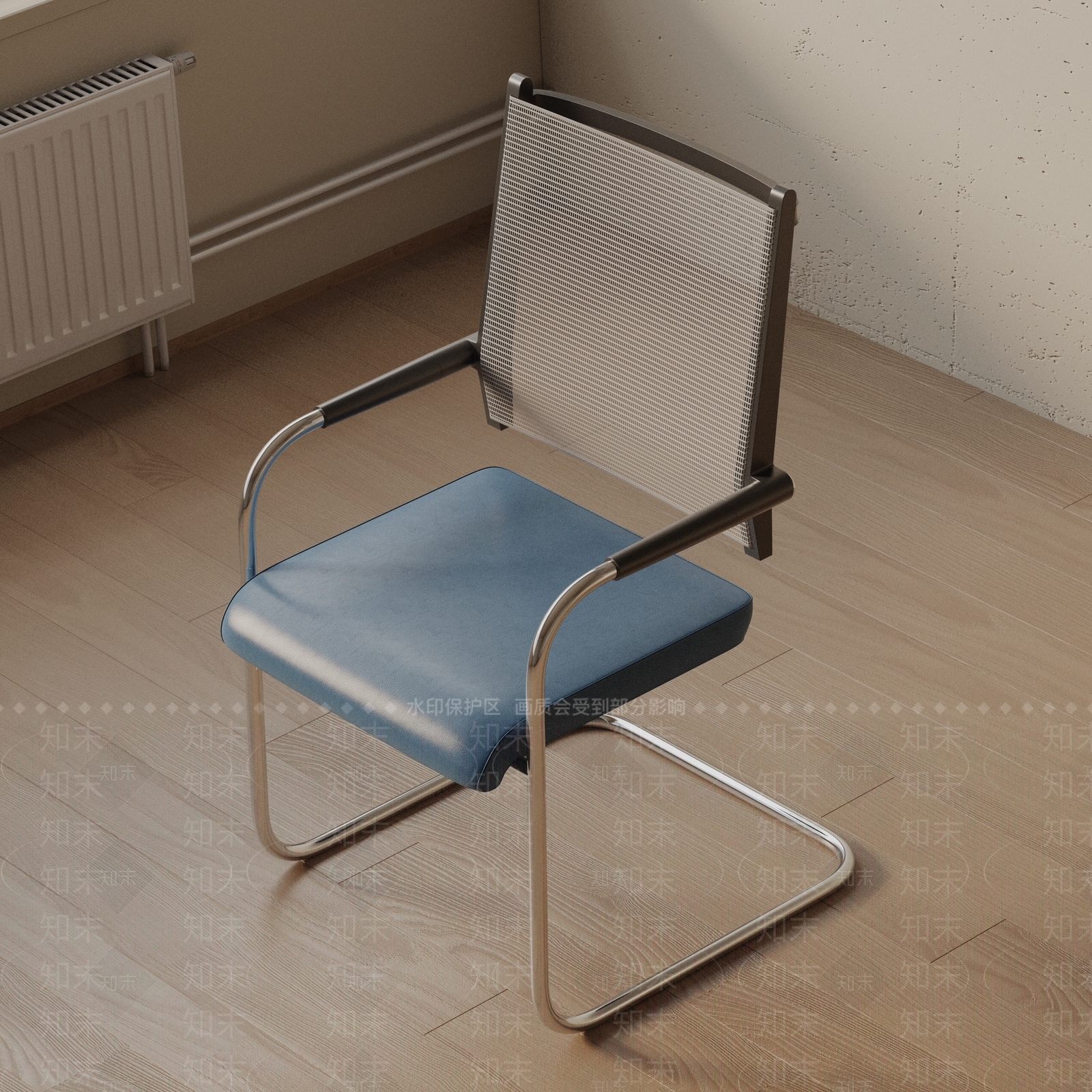 现代办公椅3D模型下载【ID:1188401011】