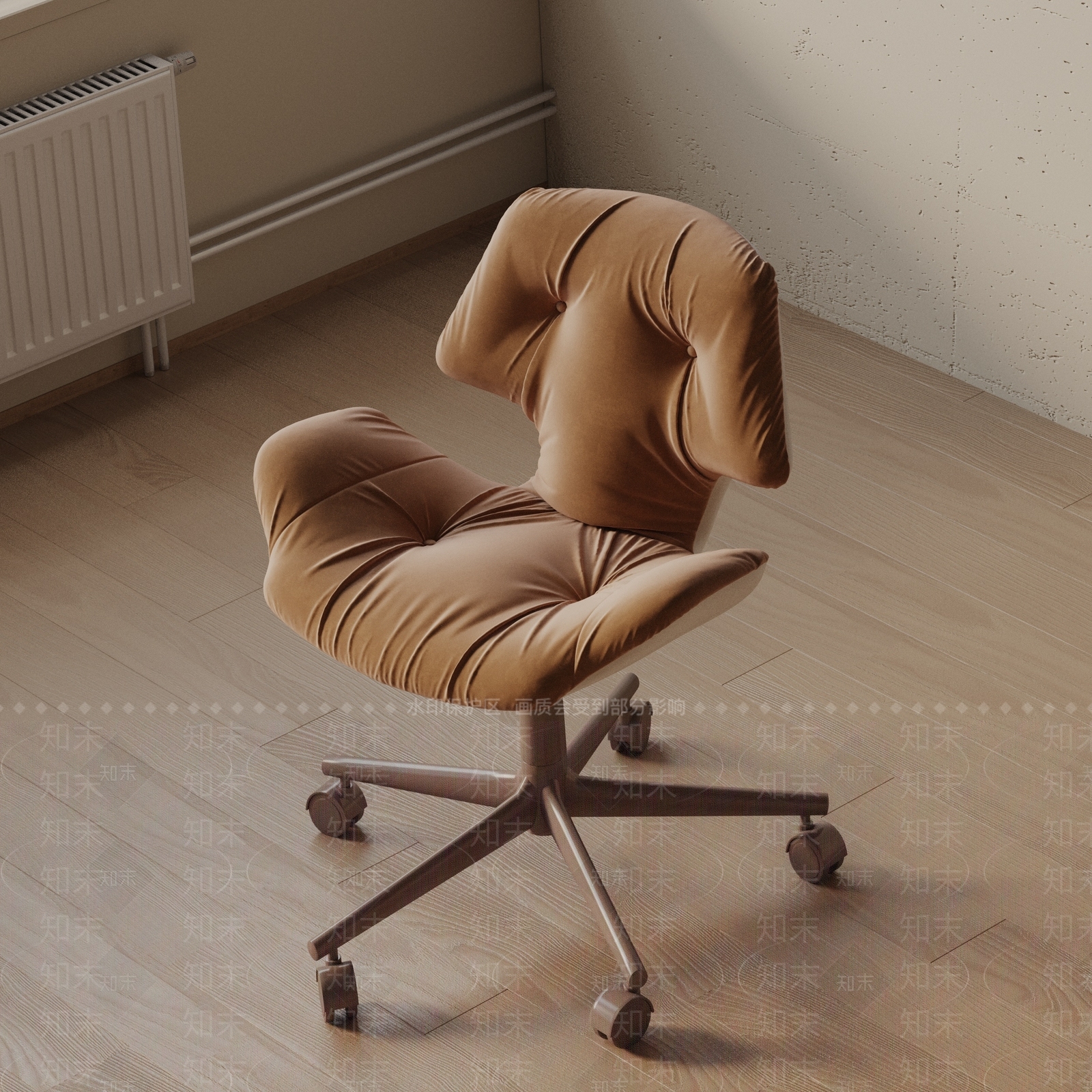 现代办公椅3D模型下载【ID:1188403534】
