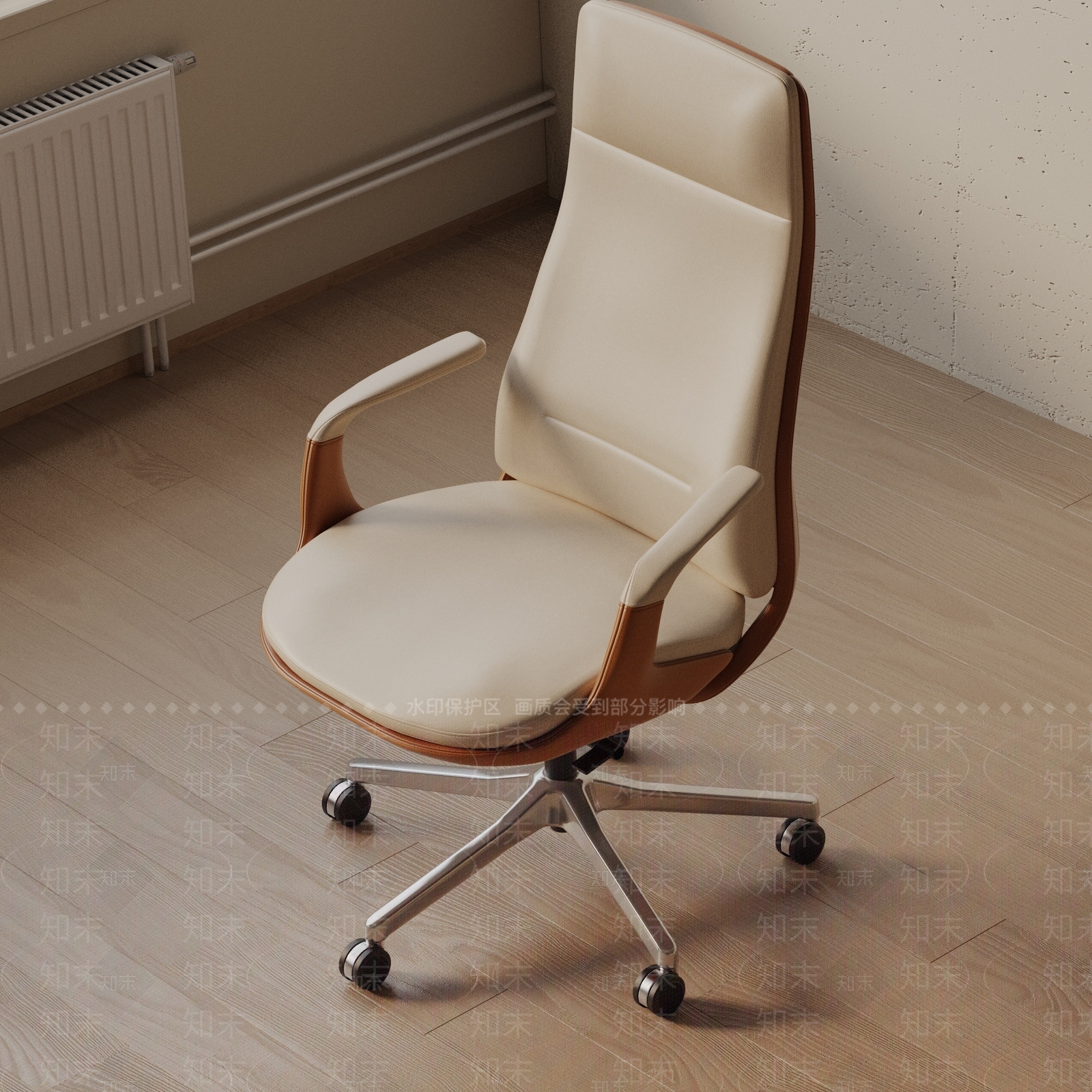 现代办公椅3D模型下载【ID:1188404348】
