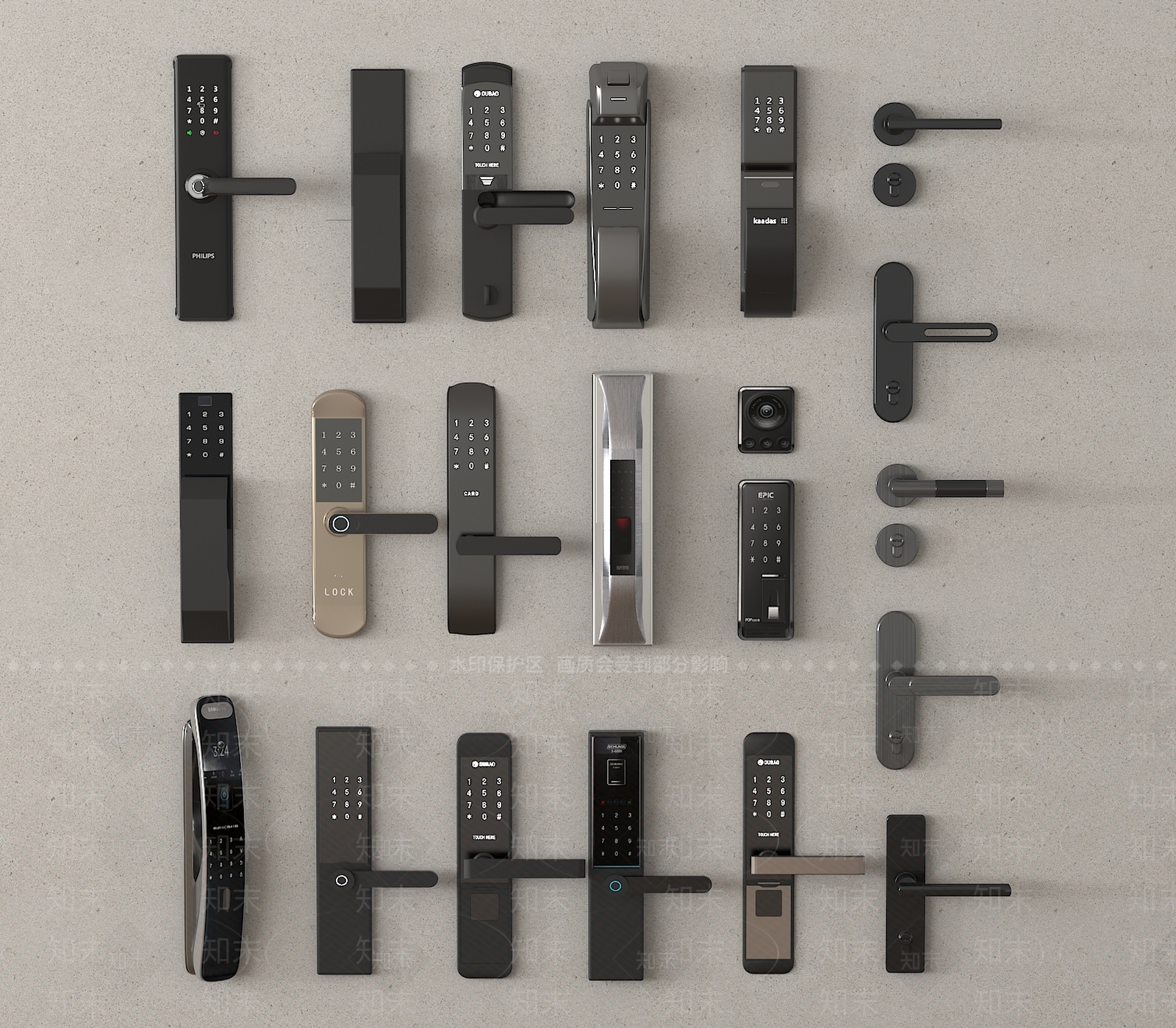 锁SU模型下载【ID:1188406710】