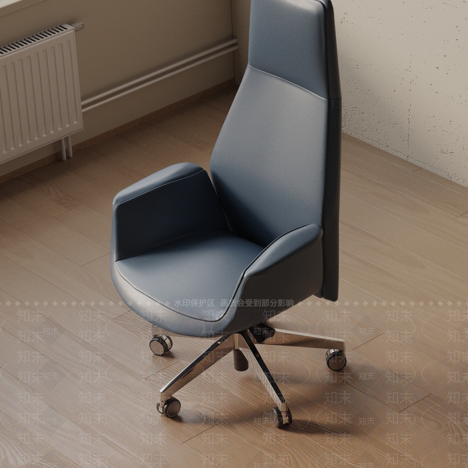 现代办公椅3D模型下载【ID:1188408955】