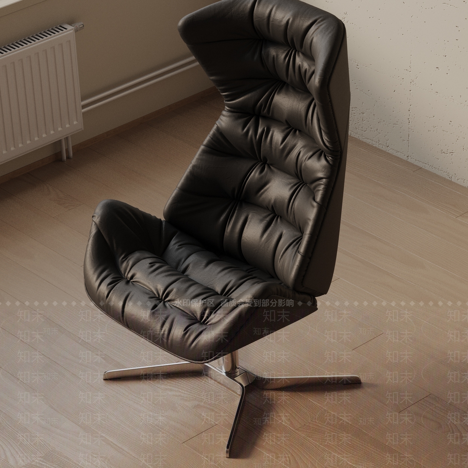 现代办公椅3D模型下载【ID:1188410617】