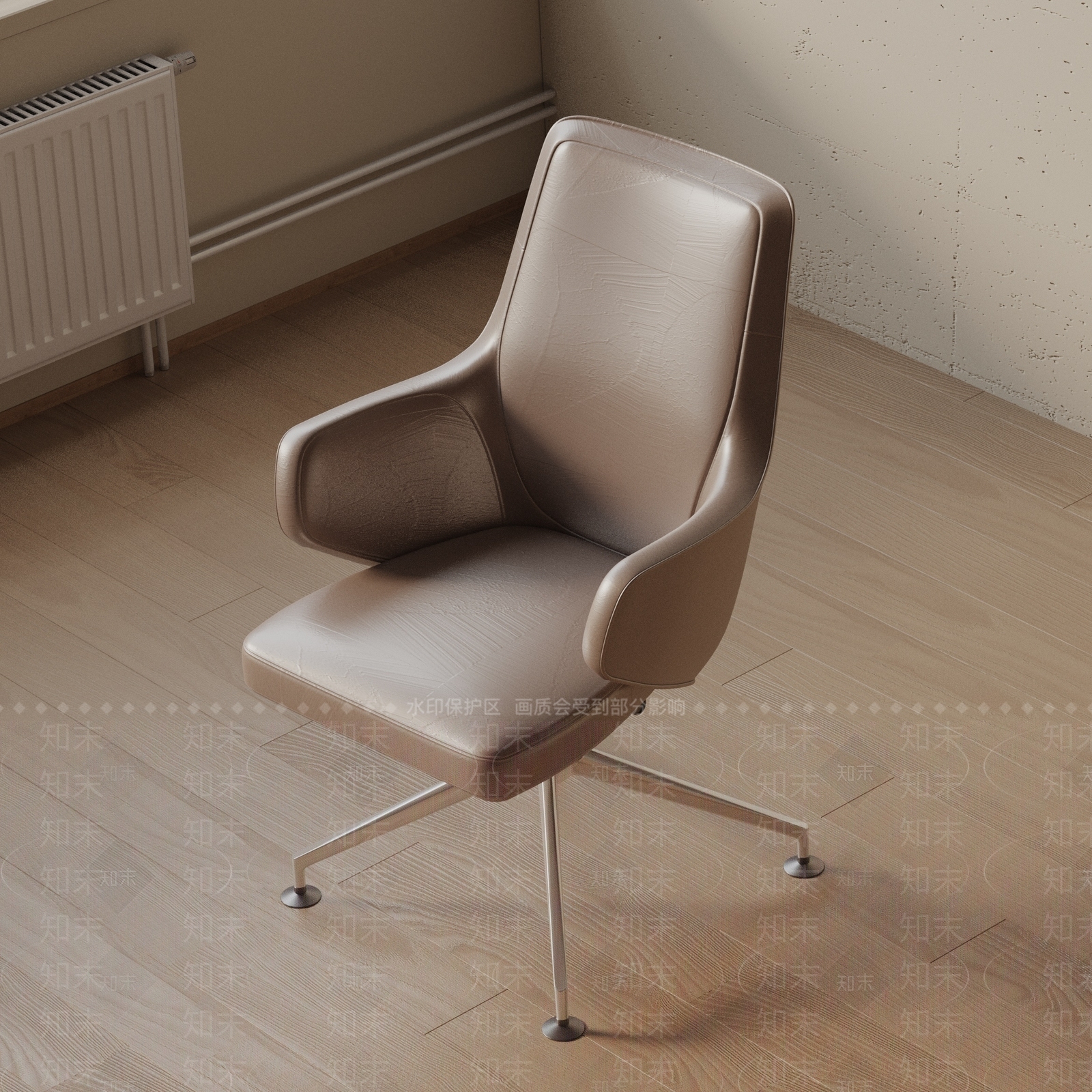 现代办公椅3D模型下载【ID:1188411205】