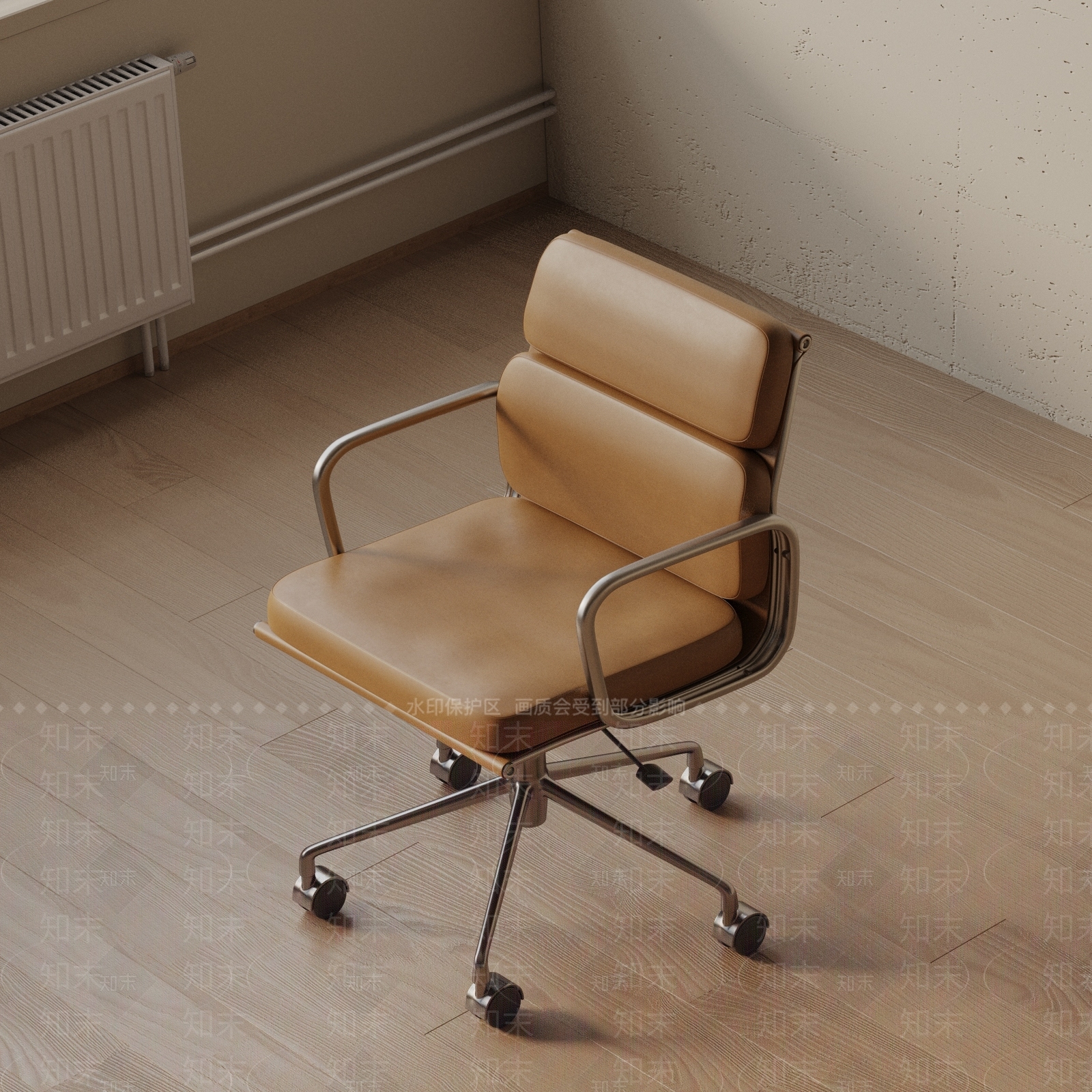 现代办公椅3D模型下载【ID:1188411976】