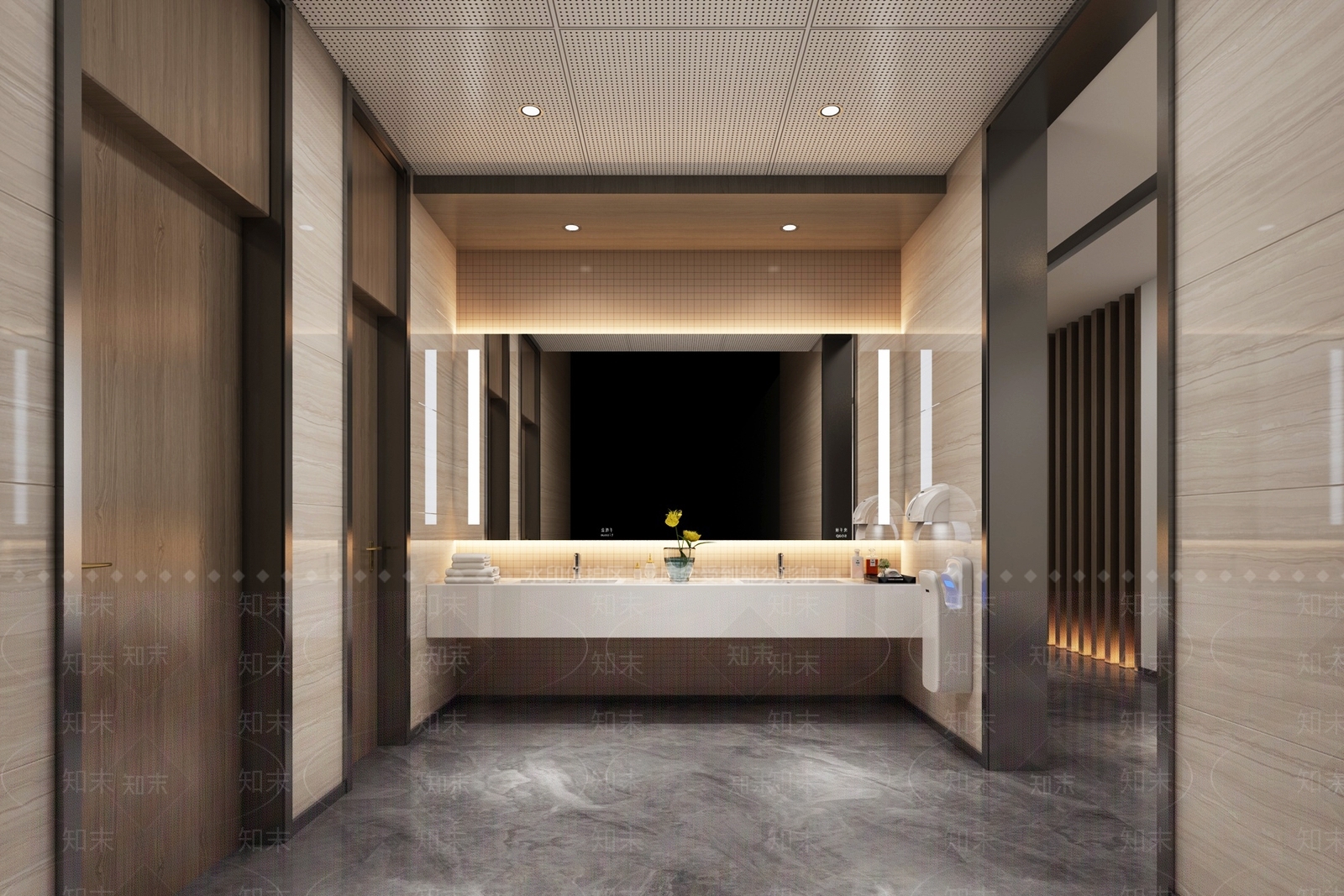 现代其他办公区域SU模型下载【ID:1188413290】