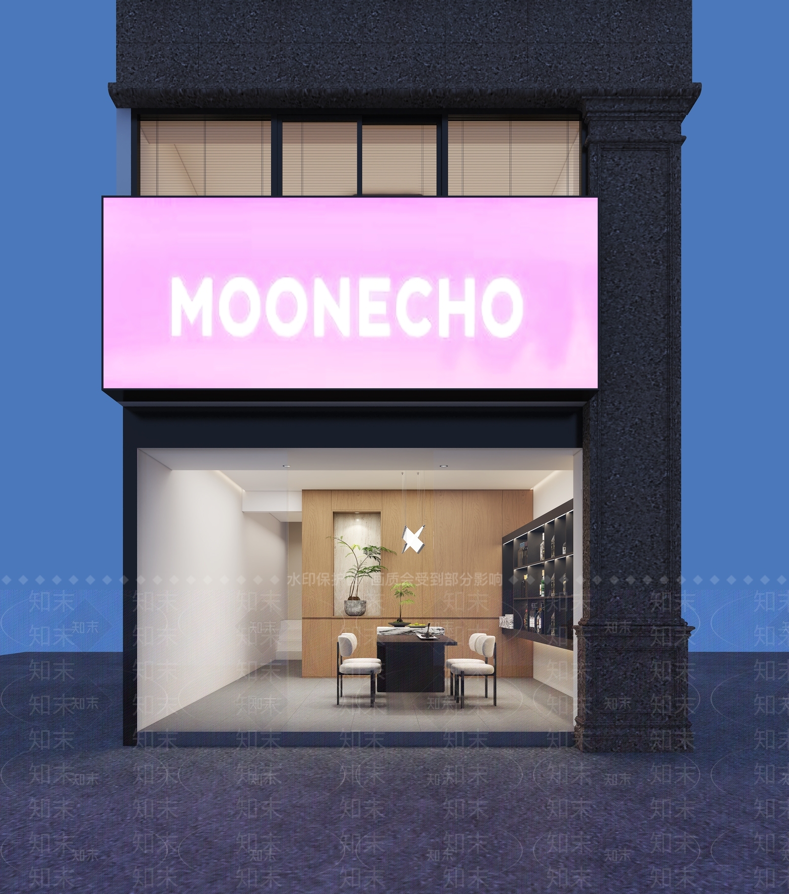 现代烟酒店3D模型下载【ID:1188415724】