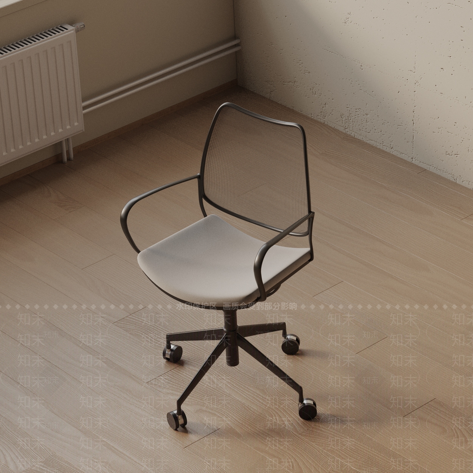 现代办公椅3D模型下载【ID:1188417645】