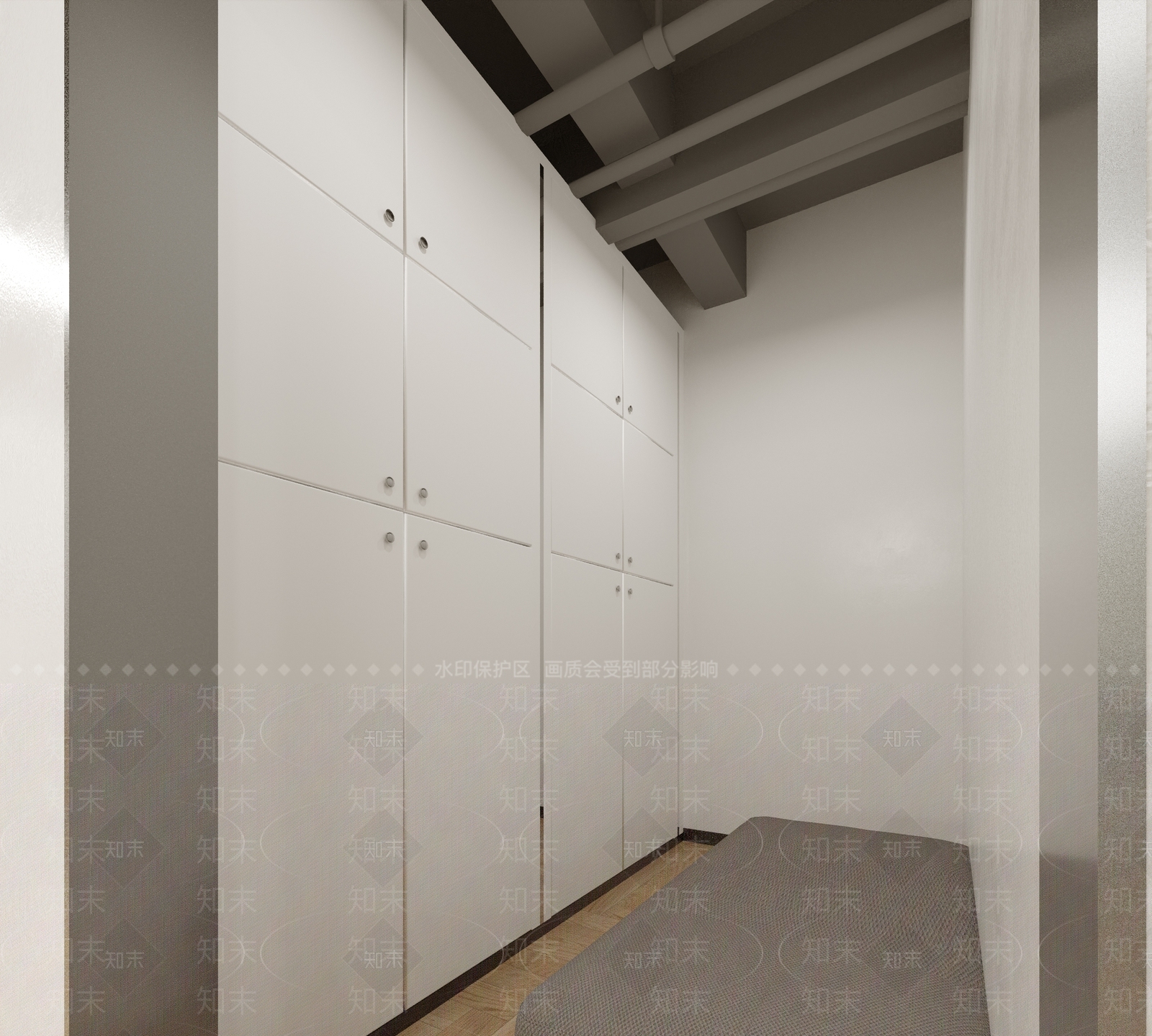 工业现代美发店3D模型下载【ID:1188417609】