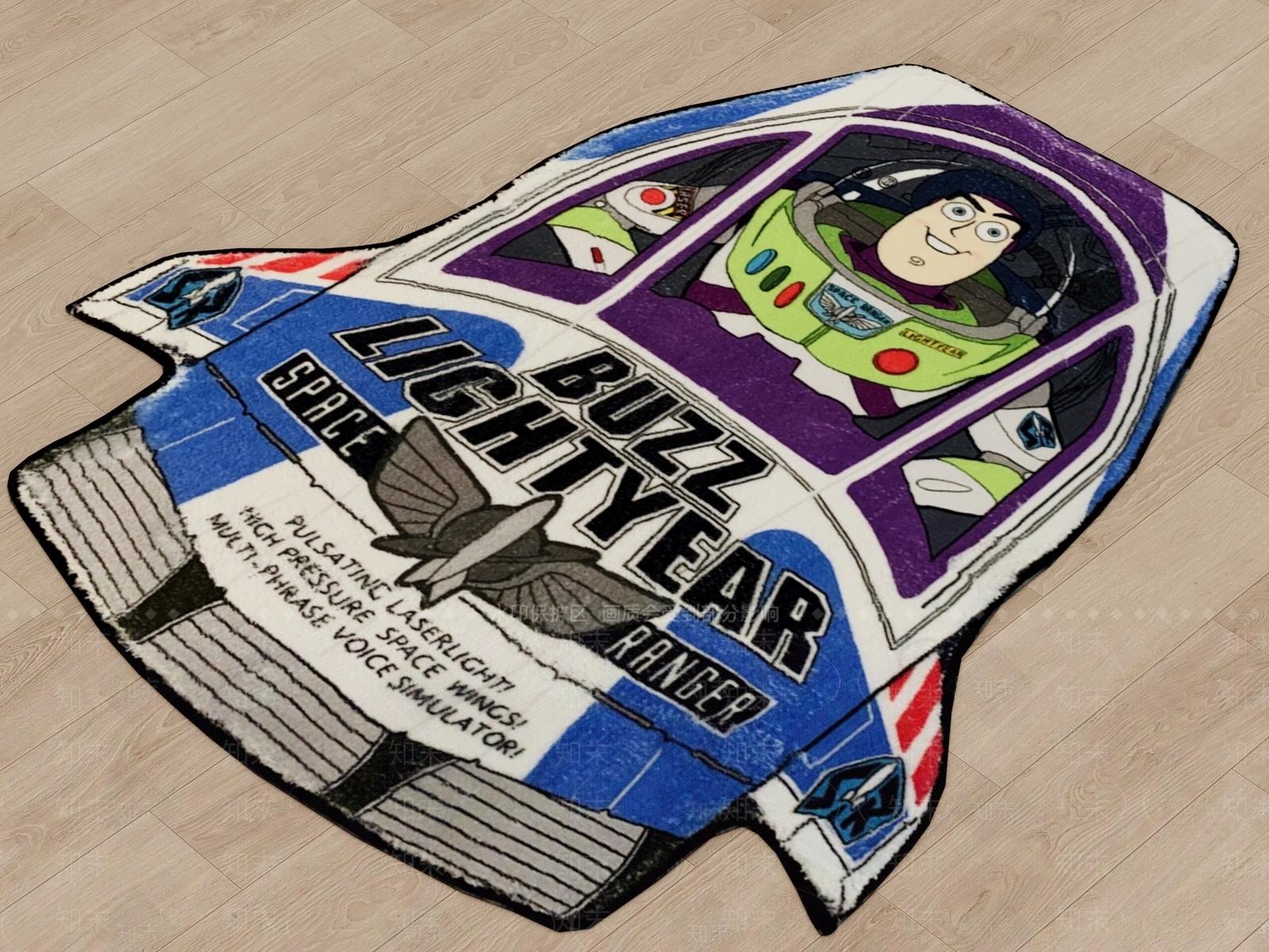 现代奶油儿童地毯3D模型下载【ID:1188417724】