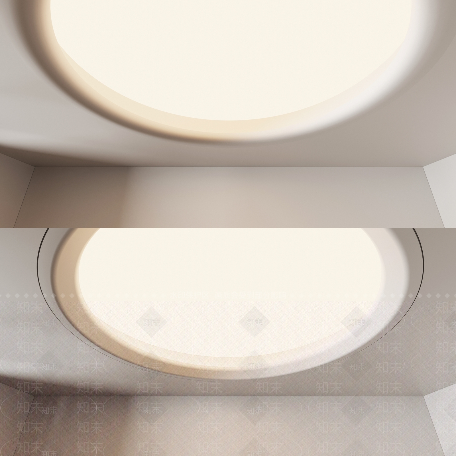 现代吊顶SU模型下载【ID:1188420349】