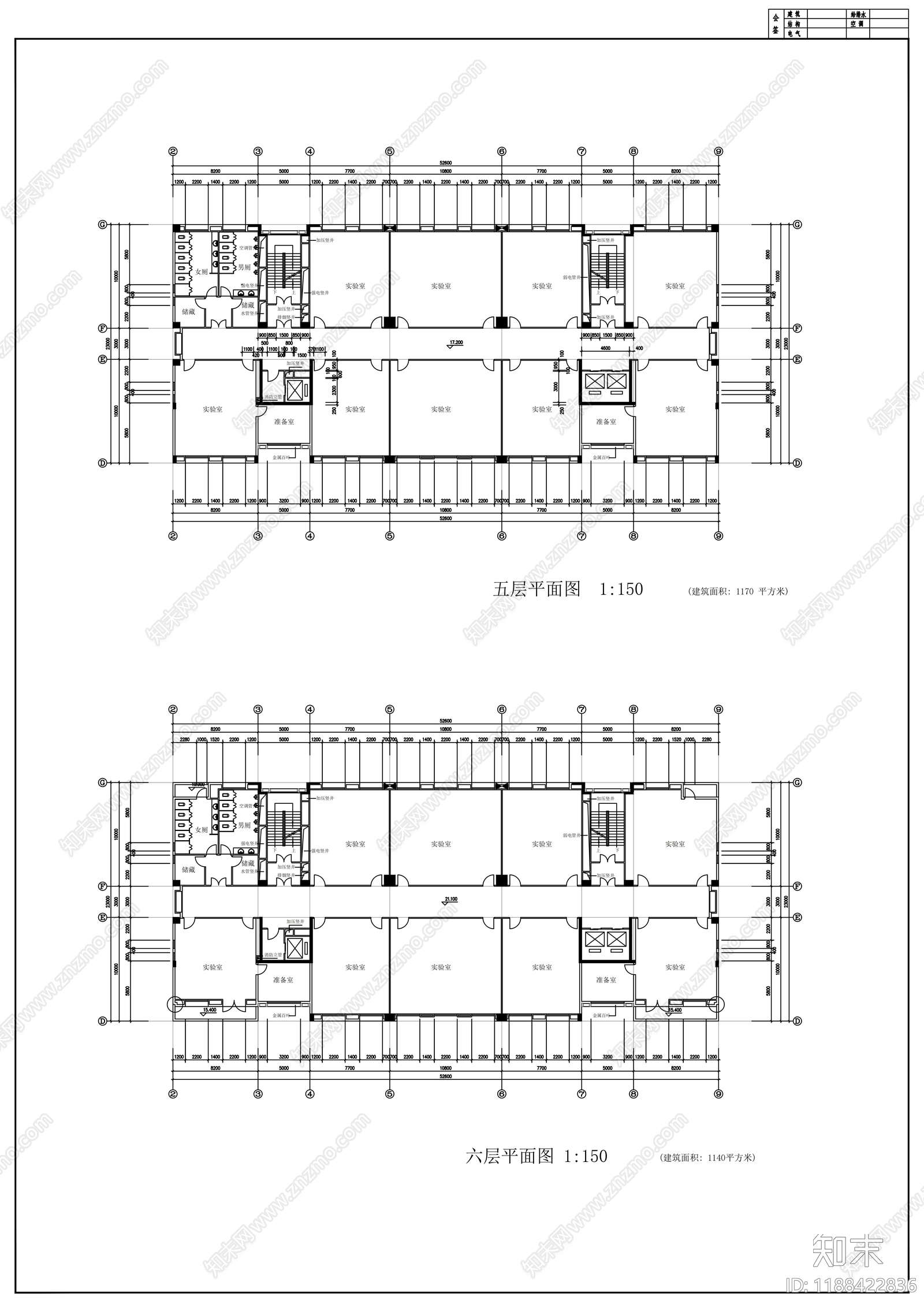 现代学校建筑cad施工图下载【ID:1188422836】