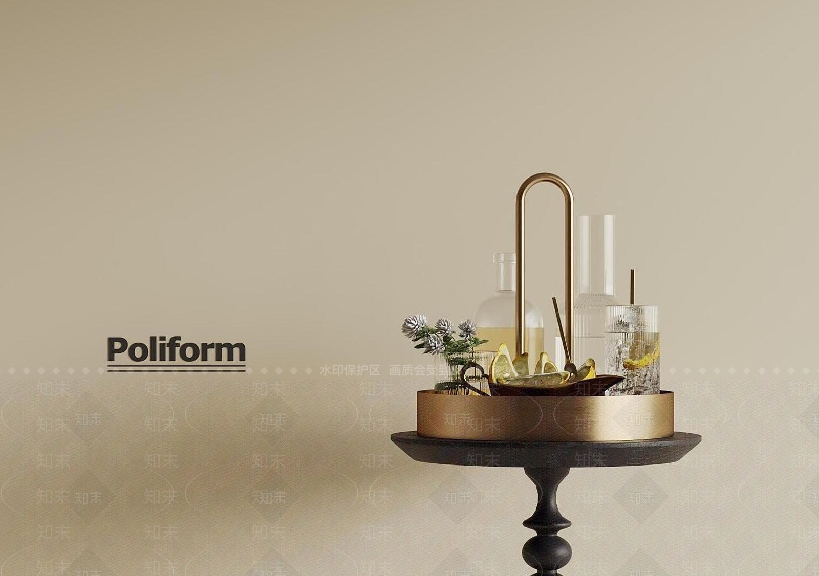 餐具SU模型下载【ID:1188423718】