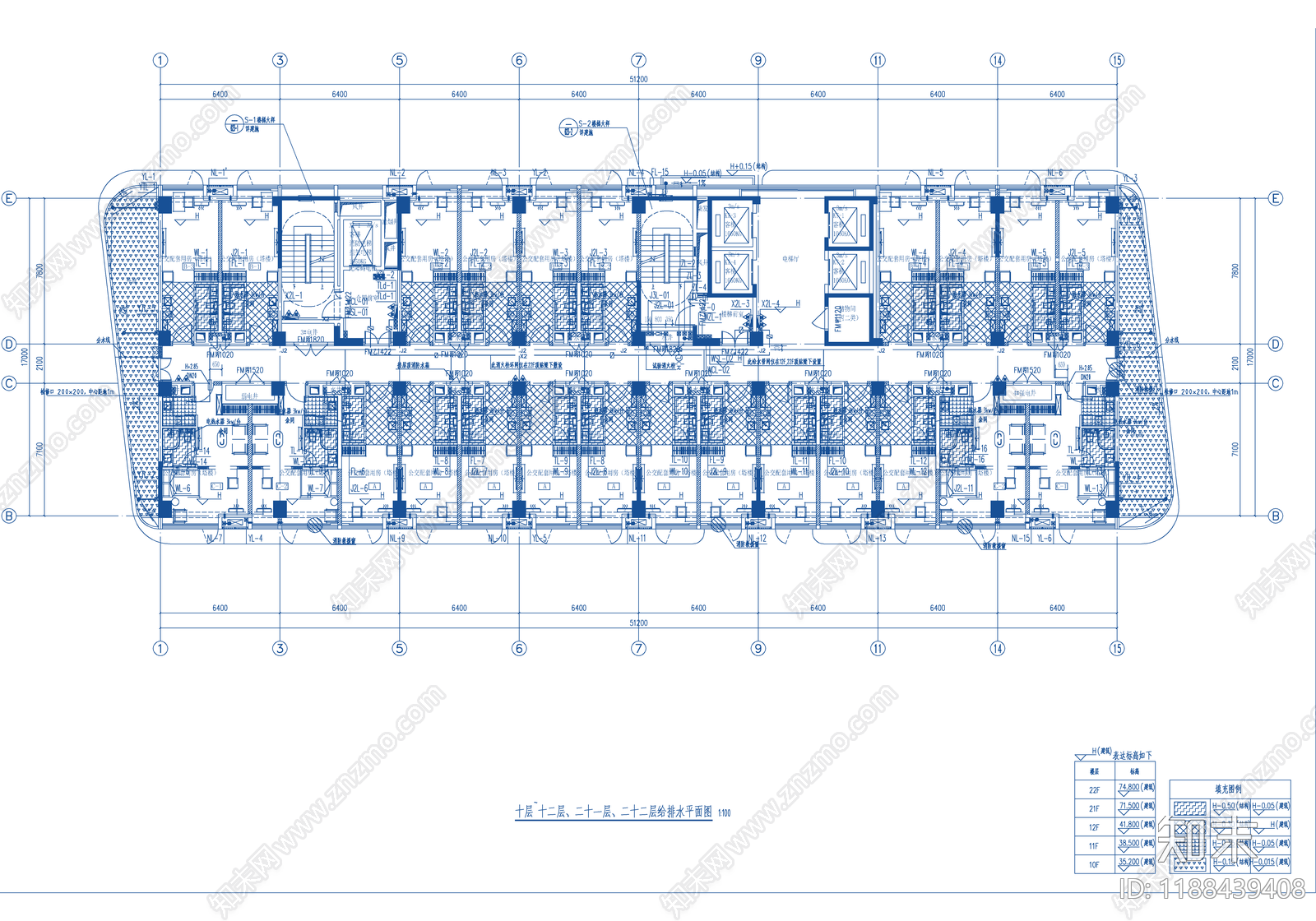 建筑给排水施工图下载【ID:1188439408】