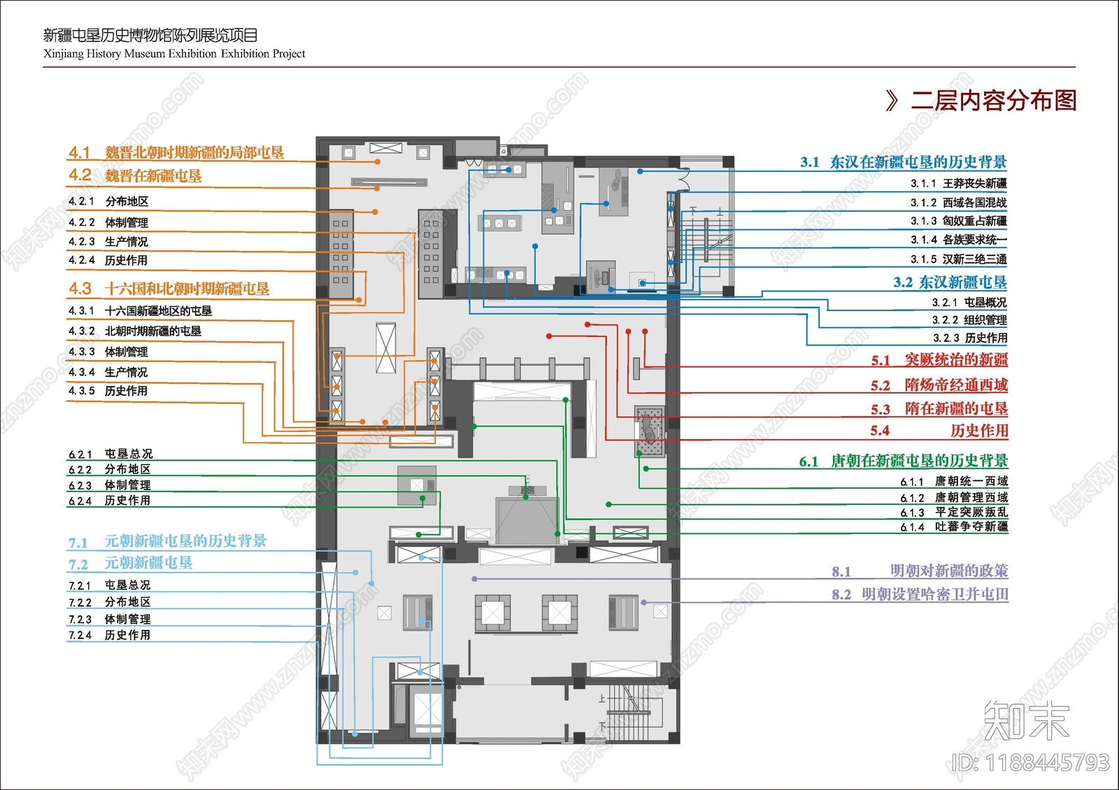 文化展厅施工图下载【ID:1188445793】