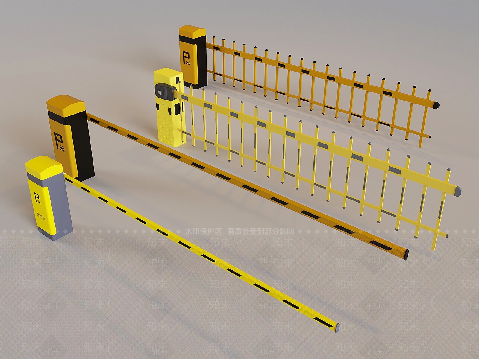 公用器材3D模型下载【ID:1188448390】