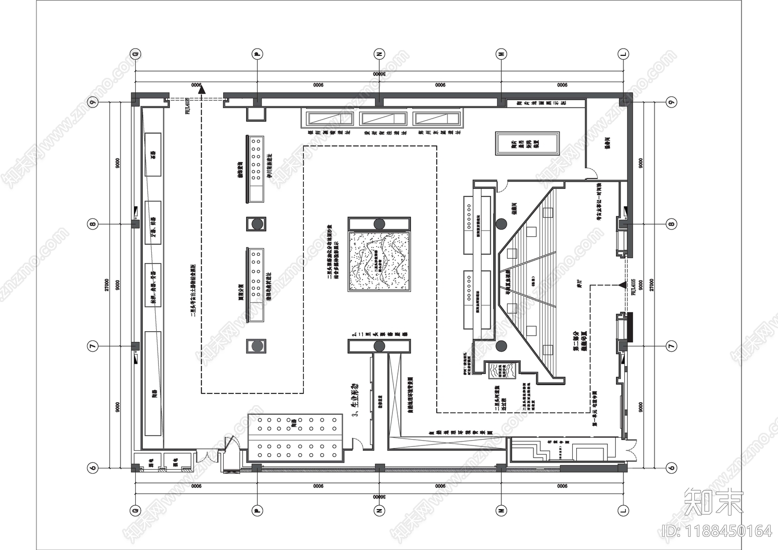文化展厅施工图下载【ID:1188450164】
