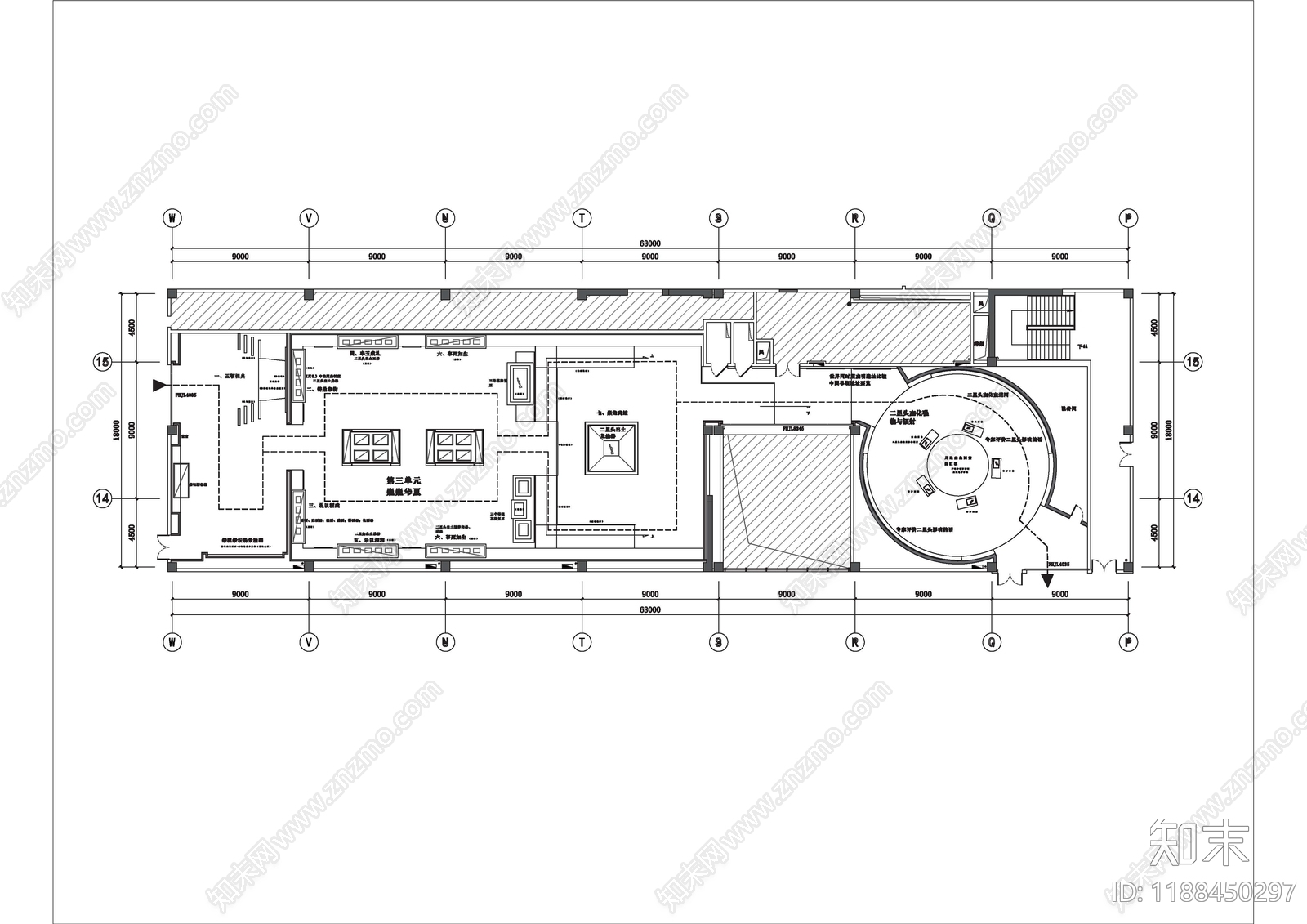 文化展厅施工图下载【ID:1188450297】