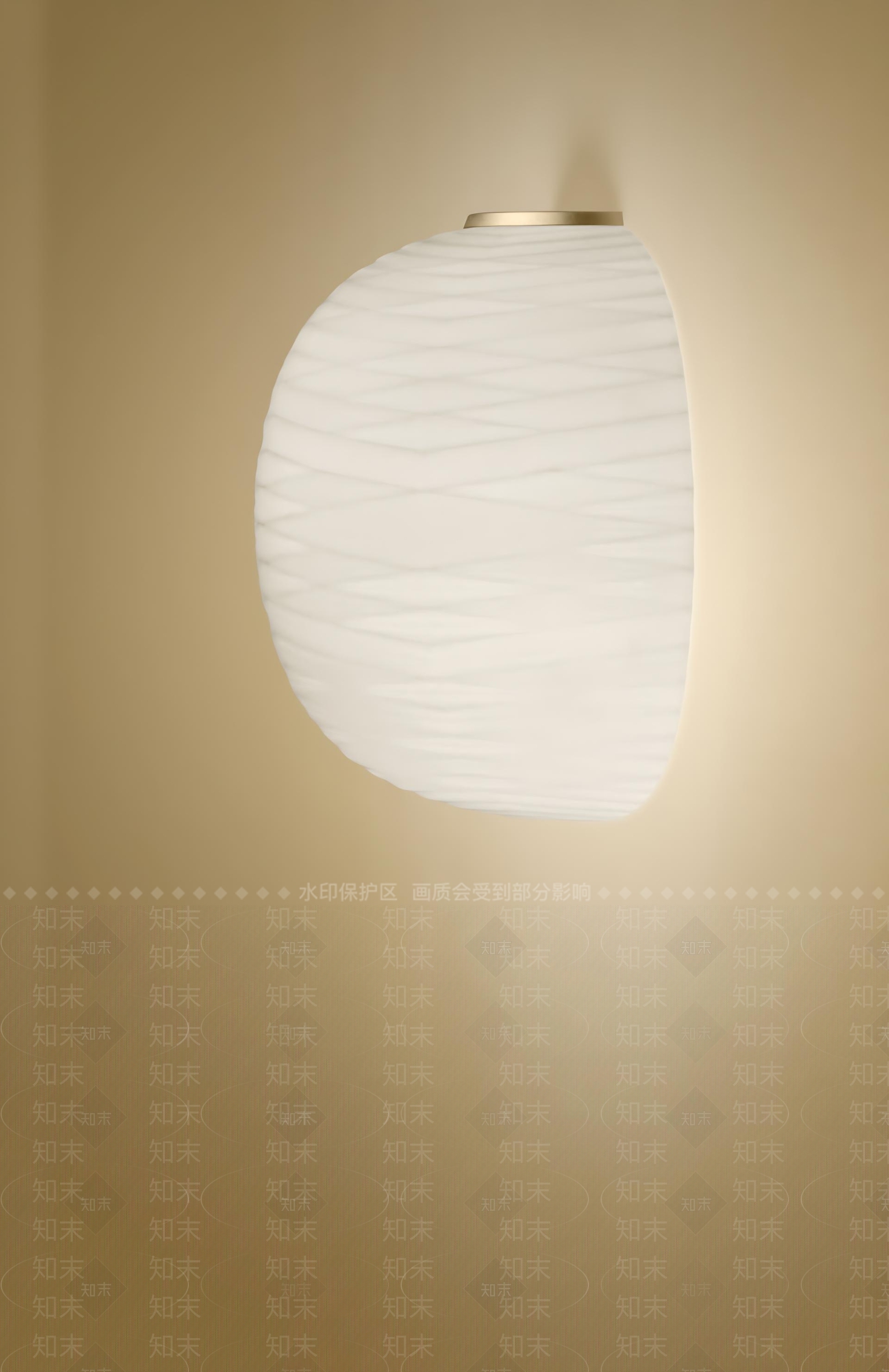 现代中古壁灯3D模型下载【ID:1188450401】
