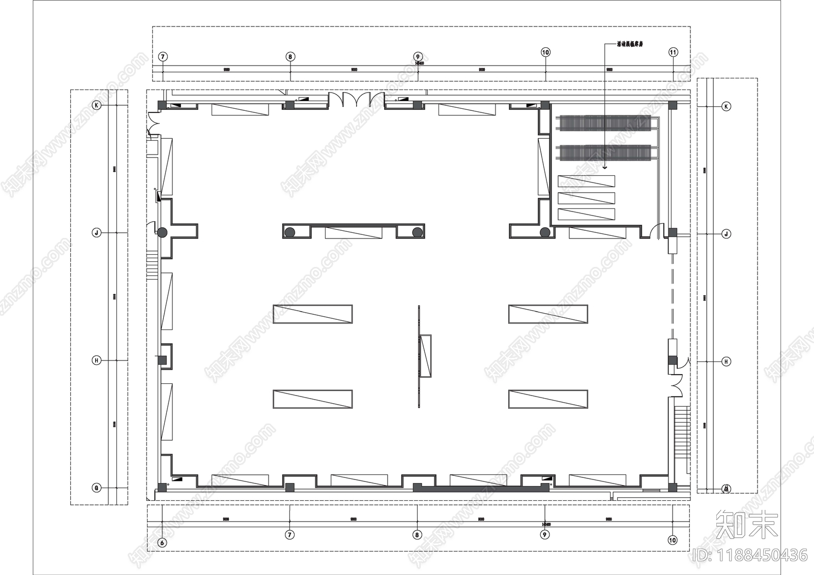 展馆施工图下载【ID:1188450436】