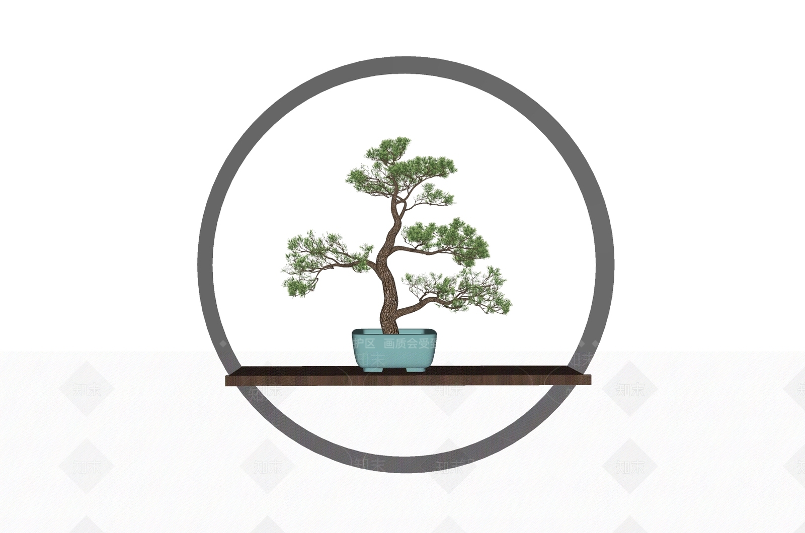 盆栽SU模型下载【ID:1188453258】