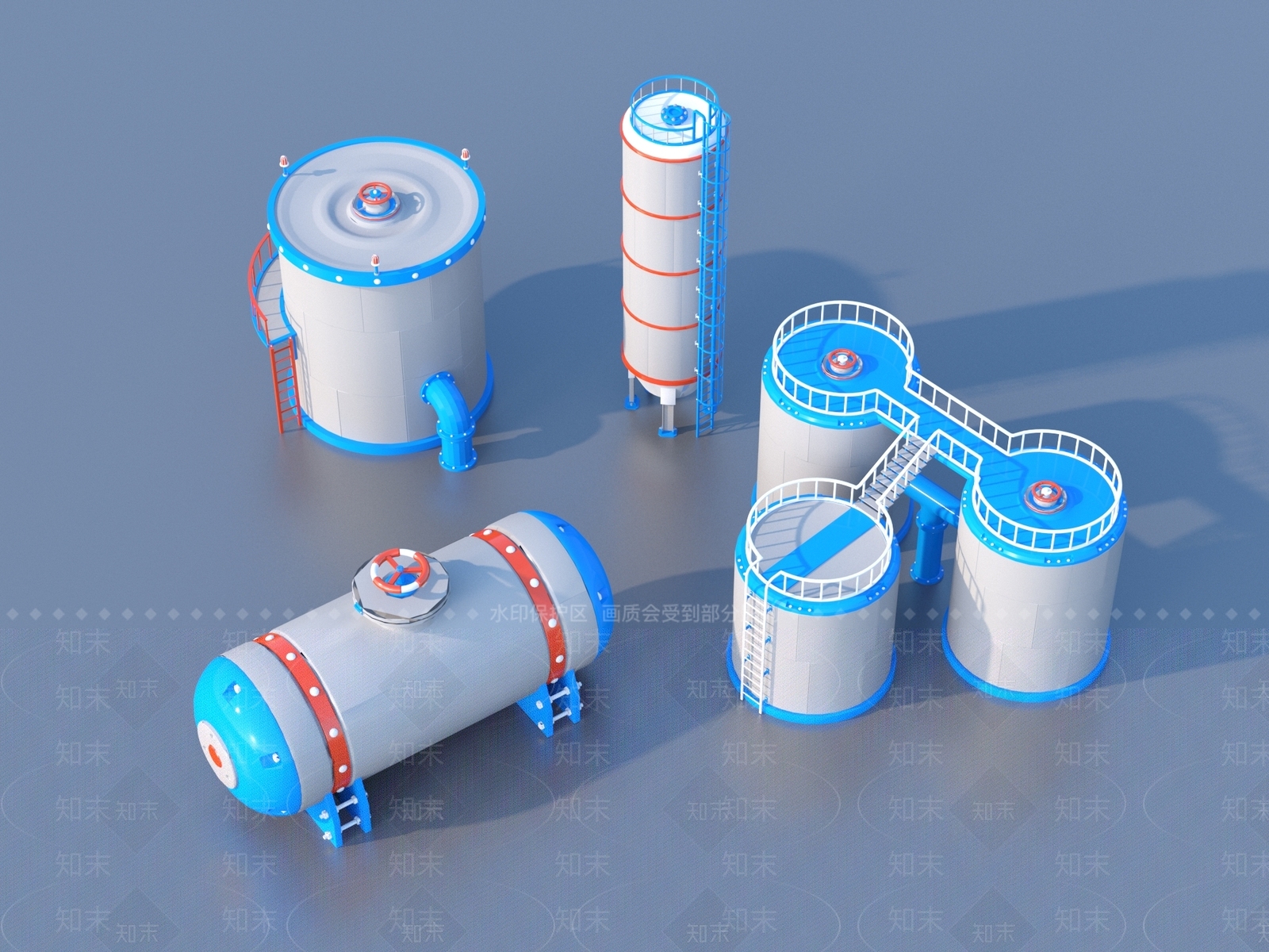工业设备3D模型下载【ID:1188454745】