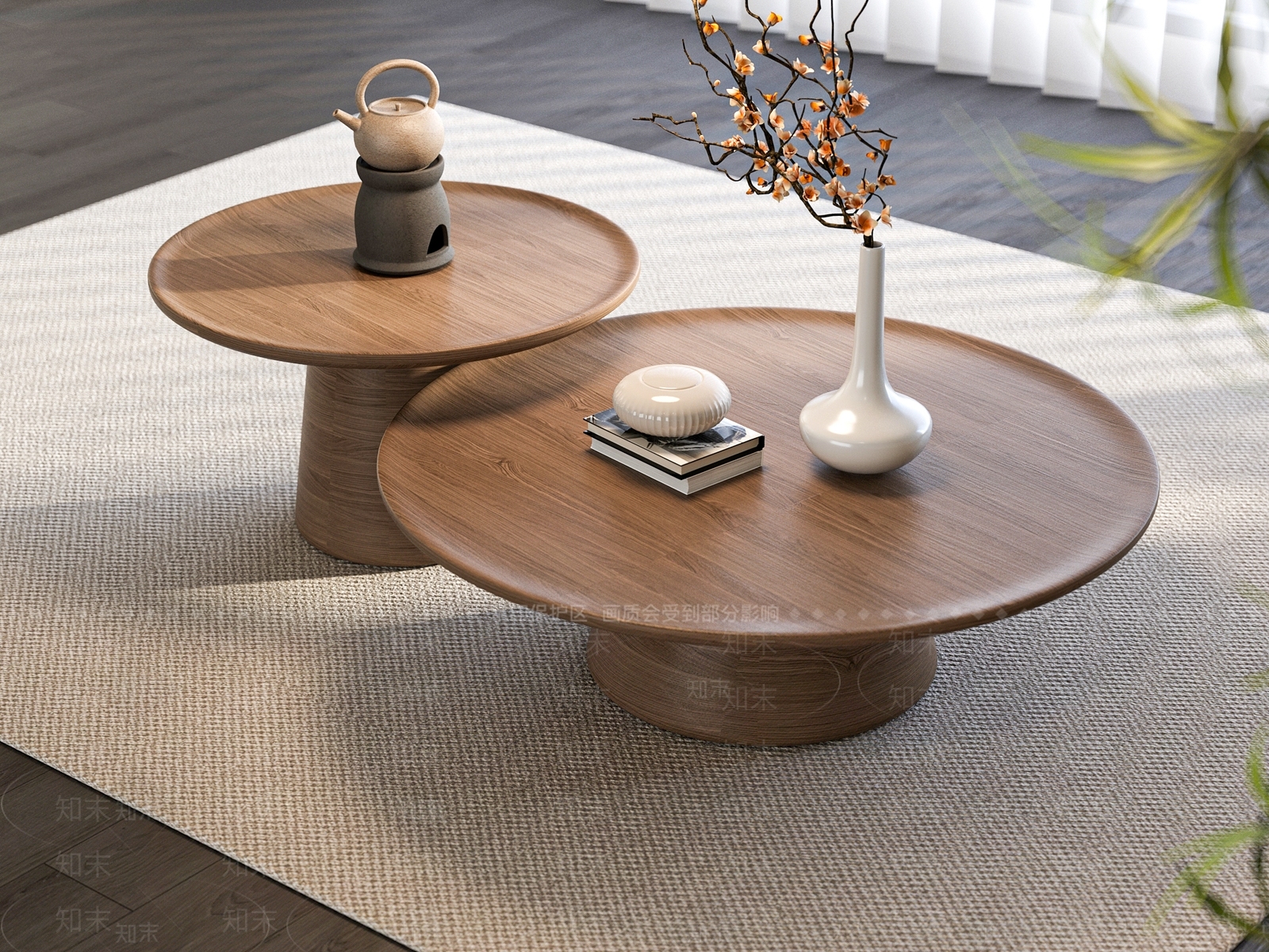 新中式中式茶几3D模型下载【ID:1188472096】