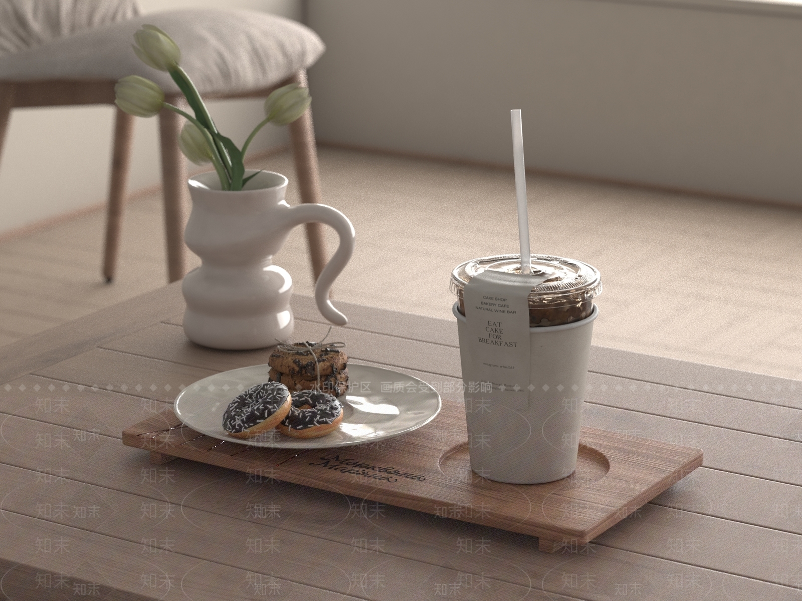 餐具3D模型下载【ID:1188474292】