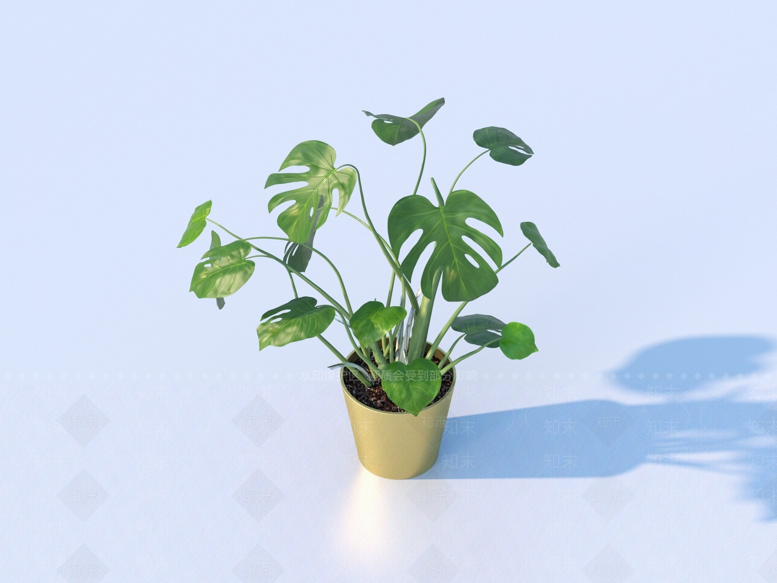 盆栽3D模型下载【ID:1188474681】