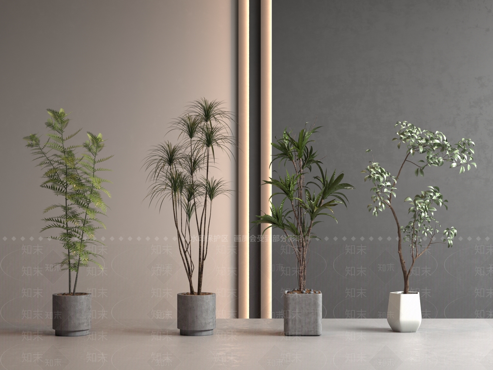 盆栽SU模型下载【ID:1188476356】