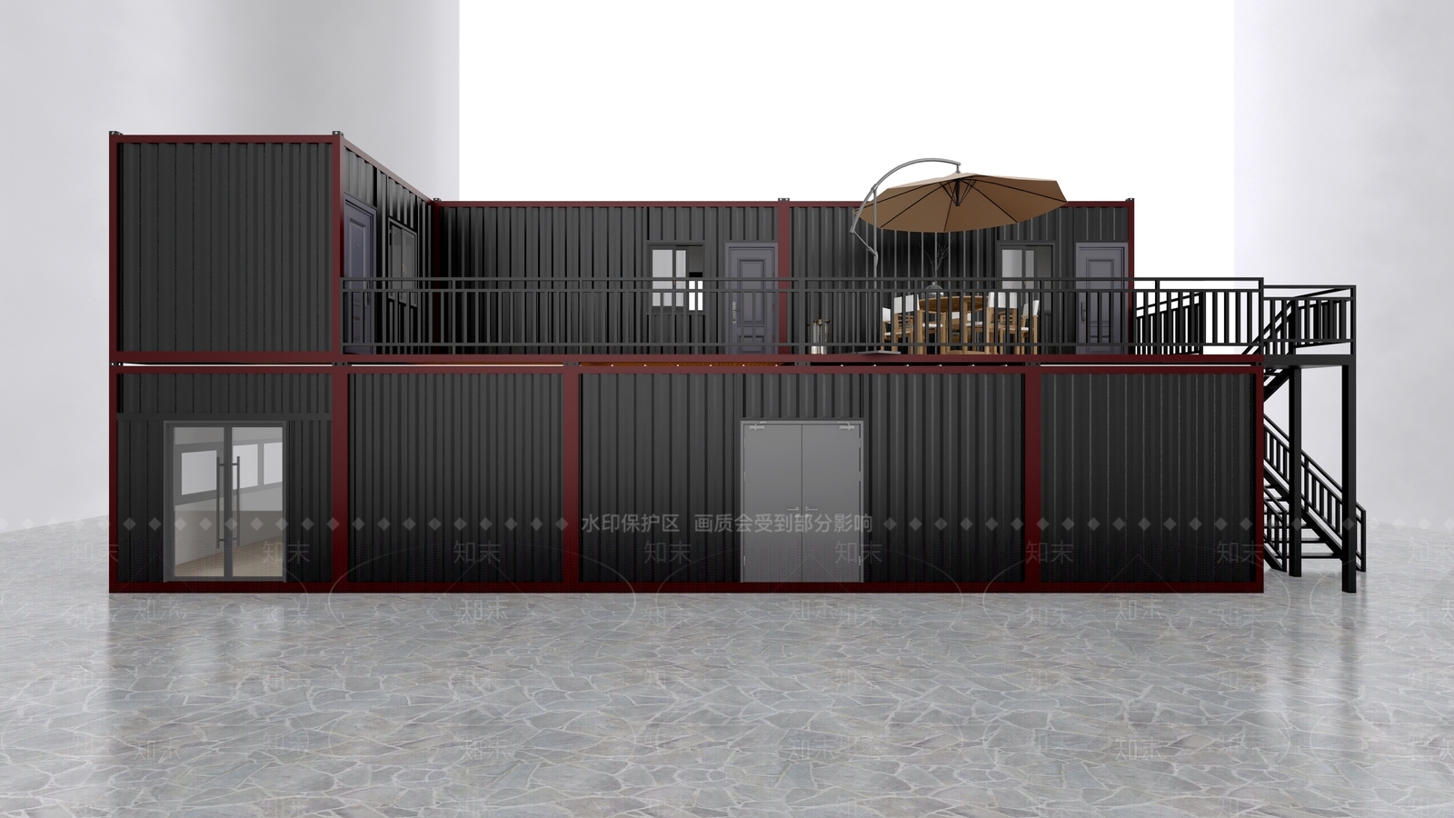 工业其他商业建筑SU模型下载【ID:1188486037】
