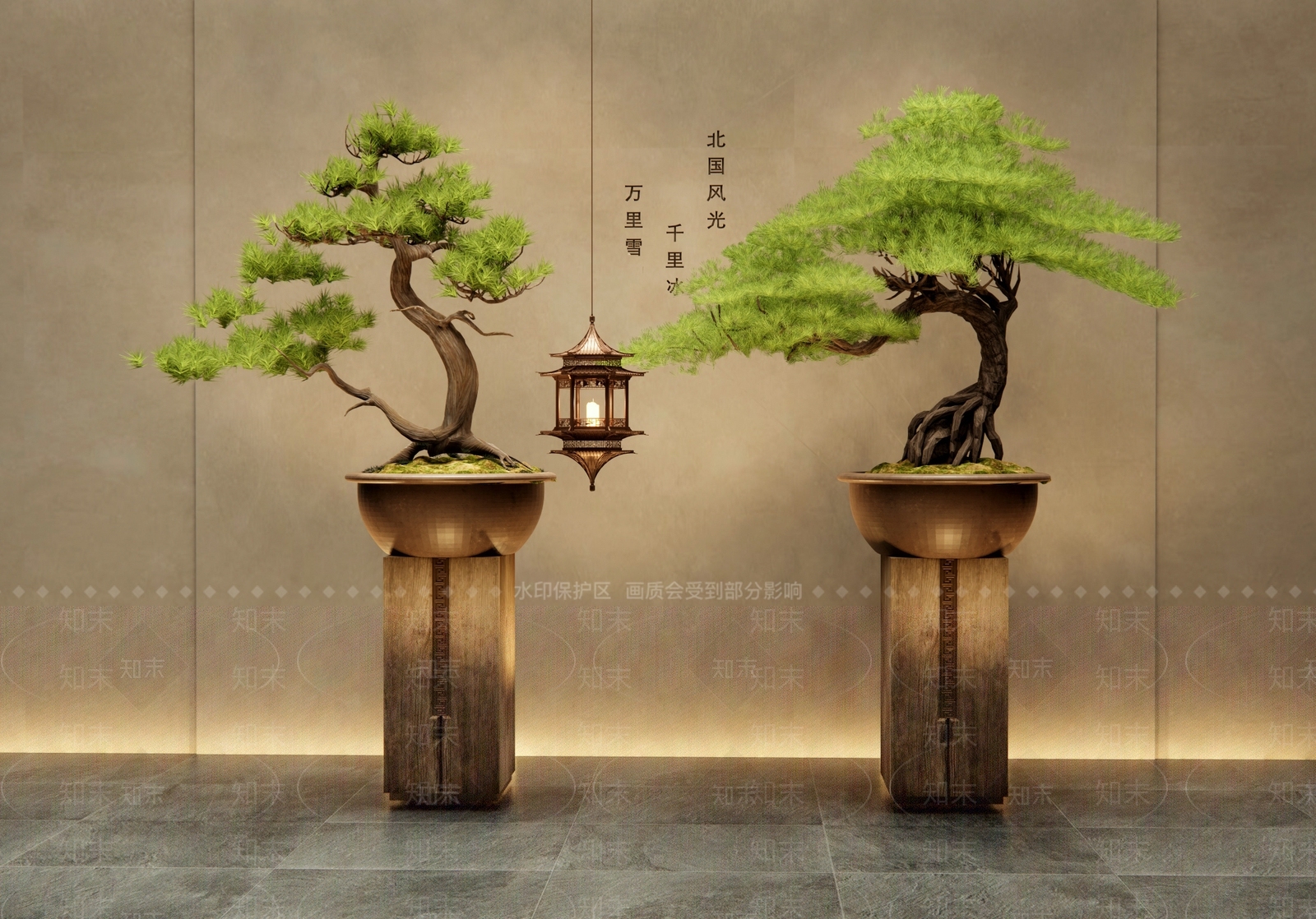 盆景3D模型下载【ID:1188486447】