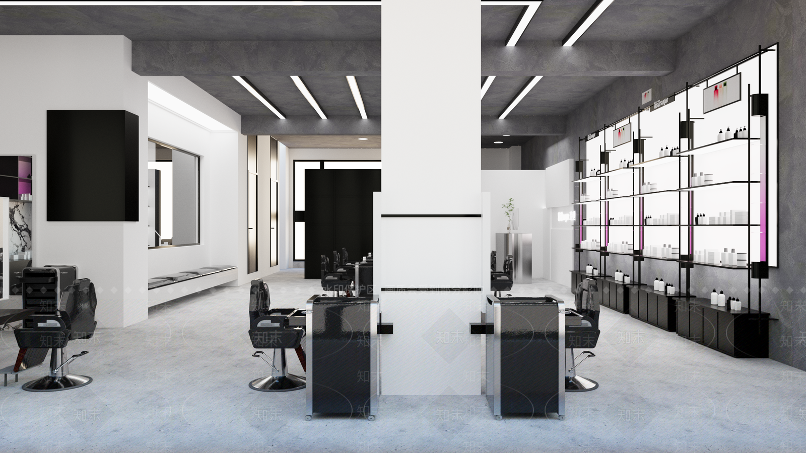 现代其他店铺SU模型下载【ID:1188606849】