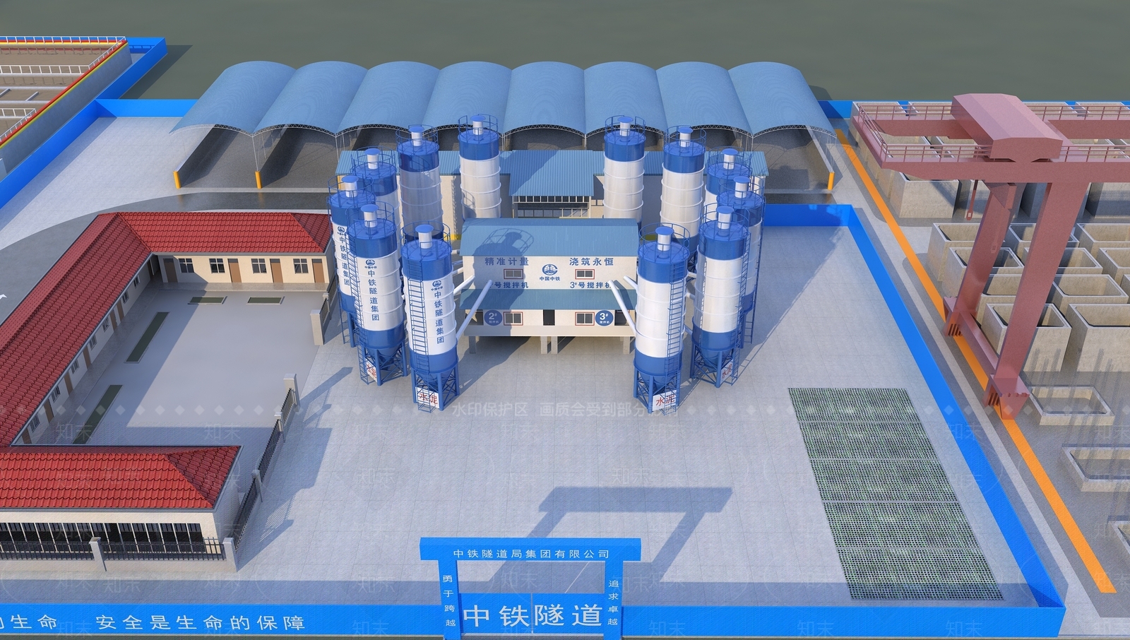 现代工业其他工业建筑SU模型下载【ID:1188502647】