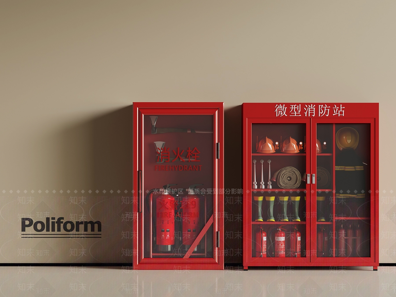 公用器材3D模型下载【ID:1188512220】