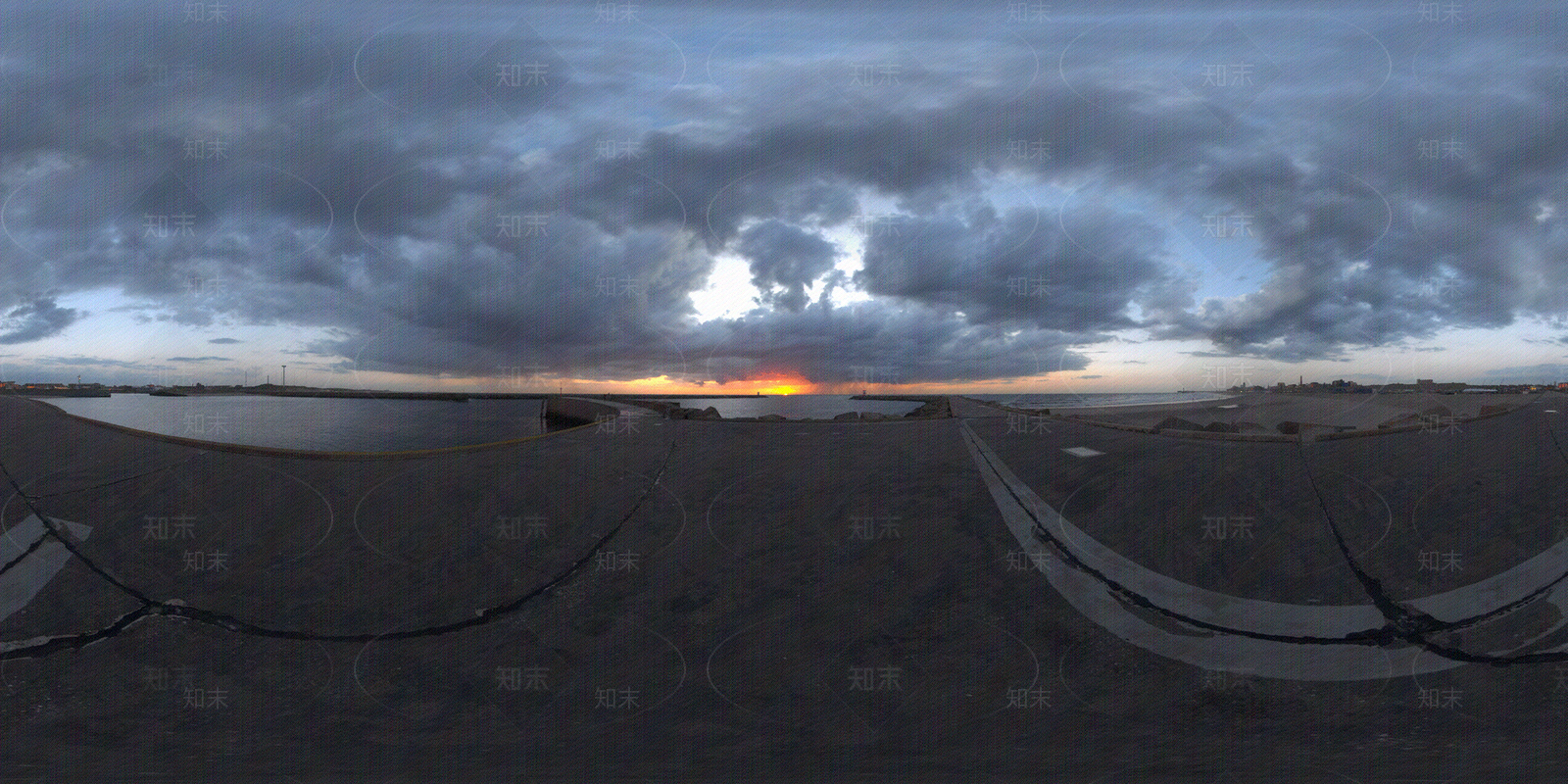 现代极简户外HDR贴图下载【ID:1188521643】