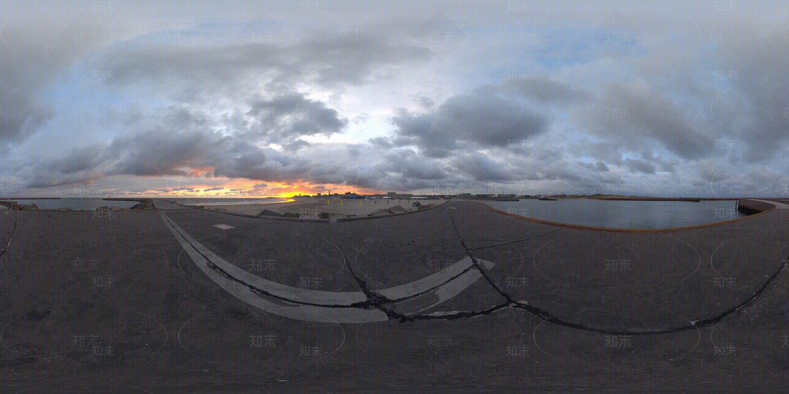 现代极简户外HDR贴图下载【ID:1188521840】