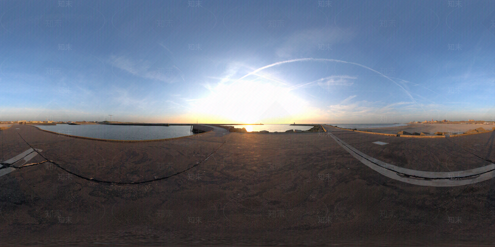 现代原木户外HDR贴图下载【ID:1188521917】