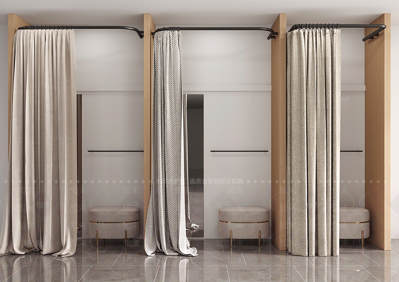 现代服装店3D模型下载【ID:1188524676】