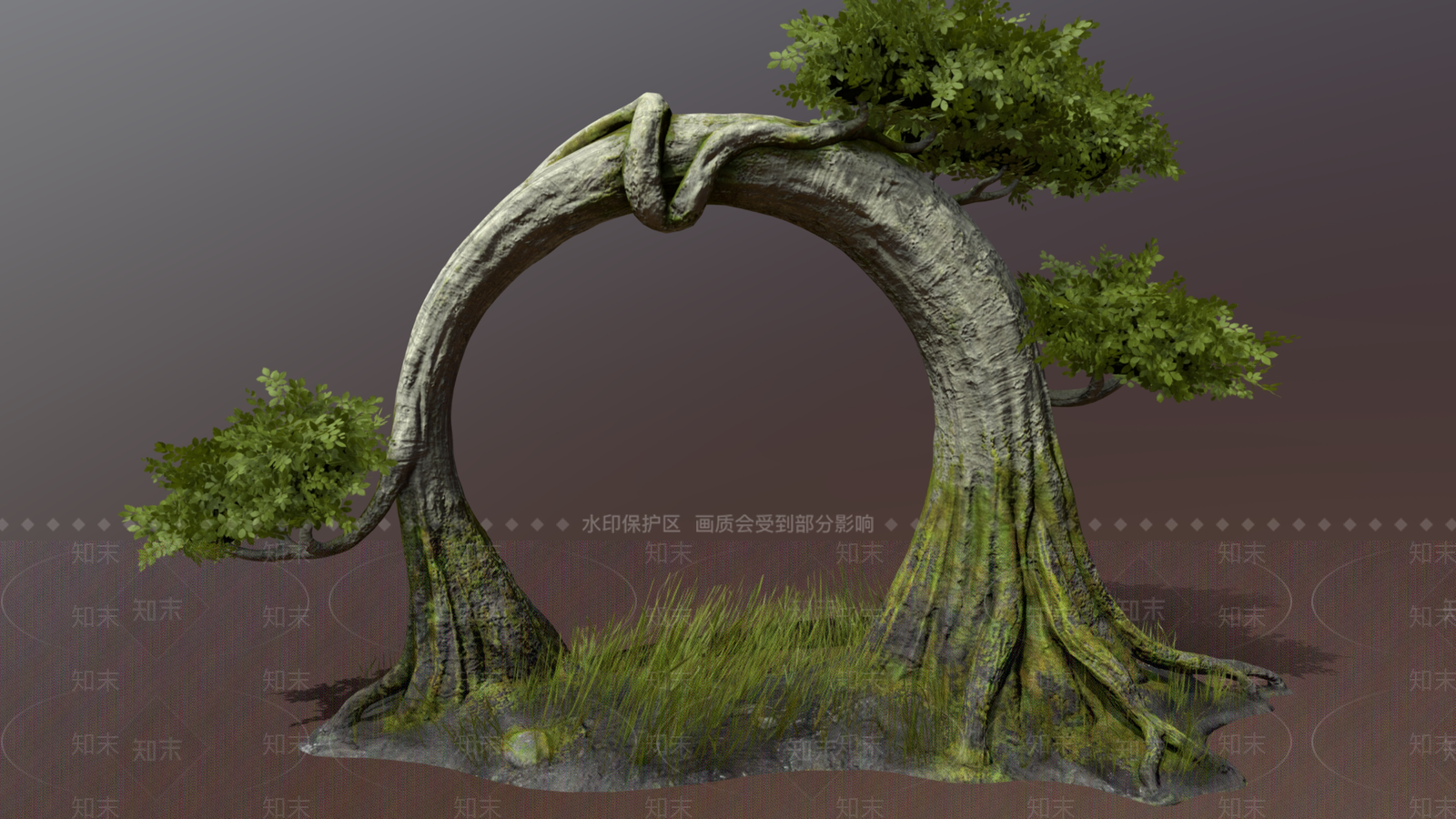 现代中式其他景观小品3D模型下载【ID:1188527303】