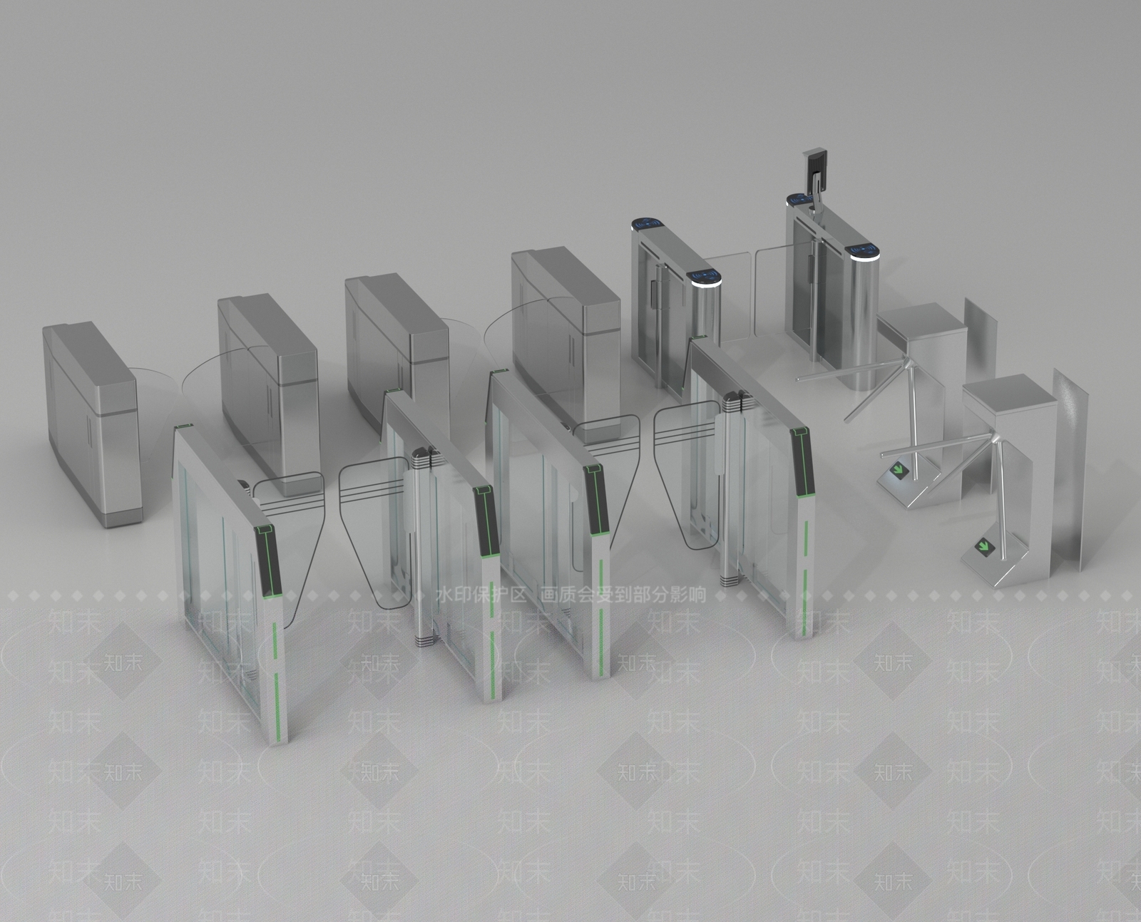 公用器材3D模型下载【ID:1188531814】