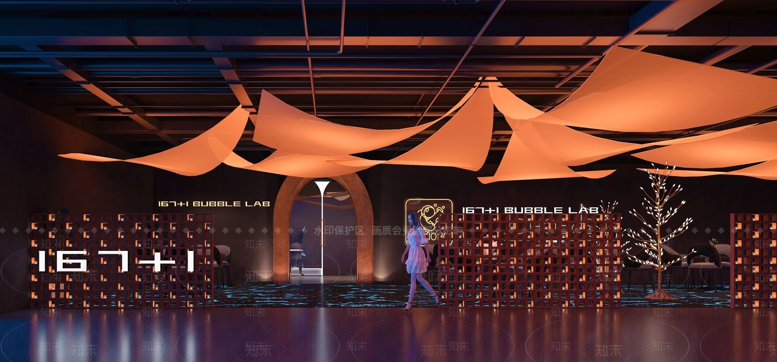 现代酒吧3D模型下载【ID:1188532507】