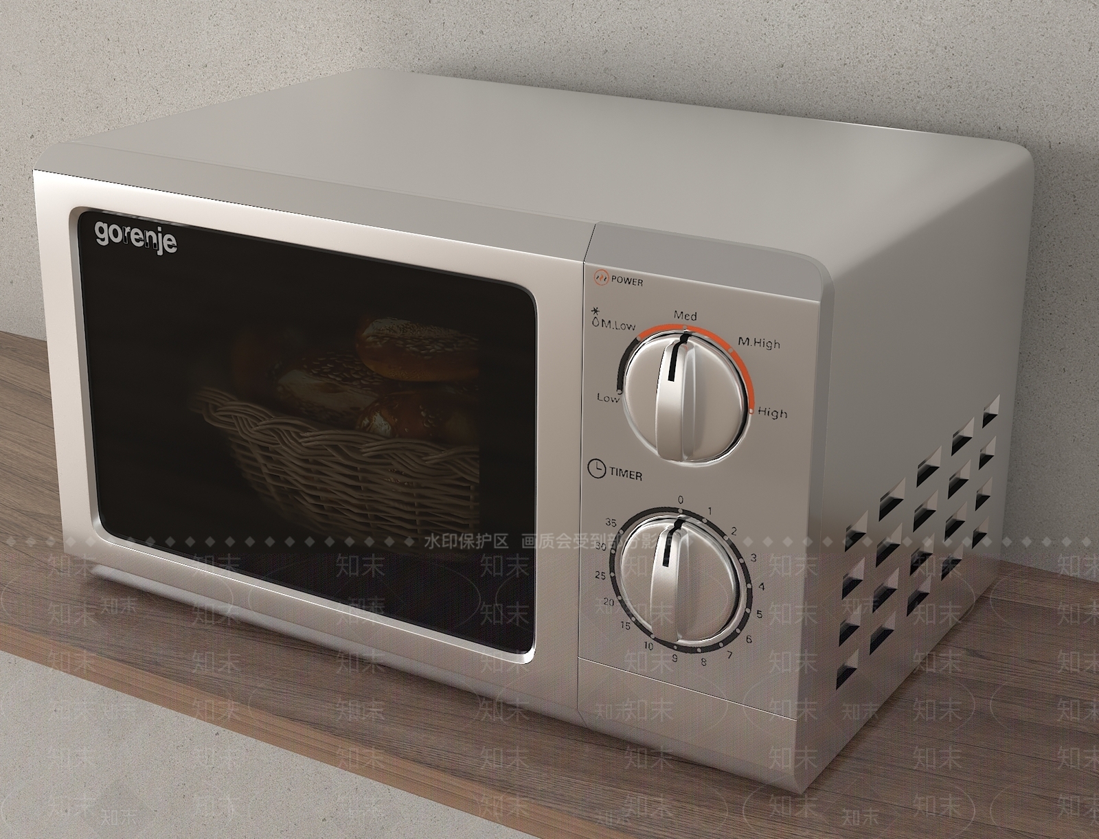 烤箱SU模型下载【ID:1188535296】