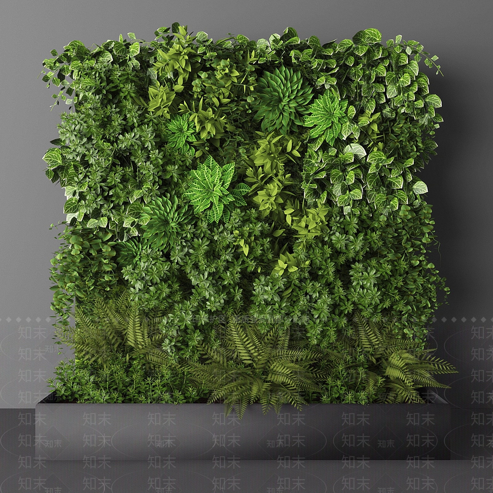 植物堆3D模型下载【ID:1188536904】