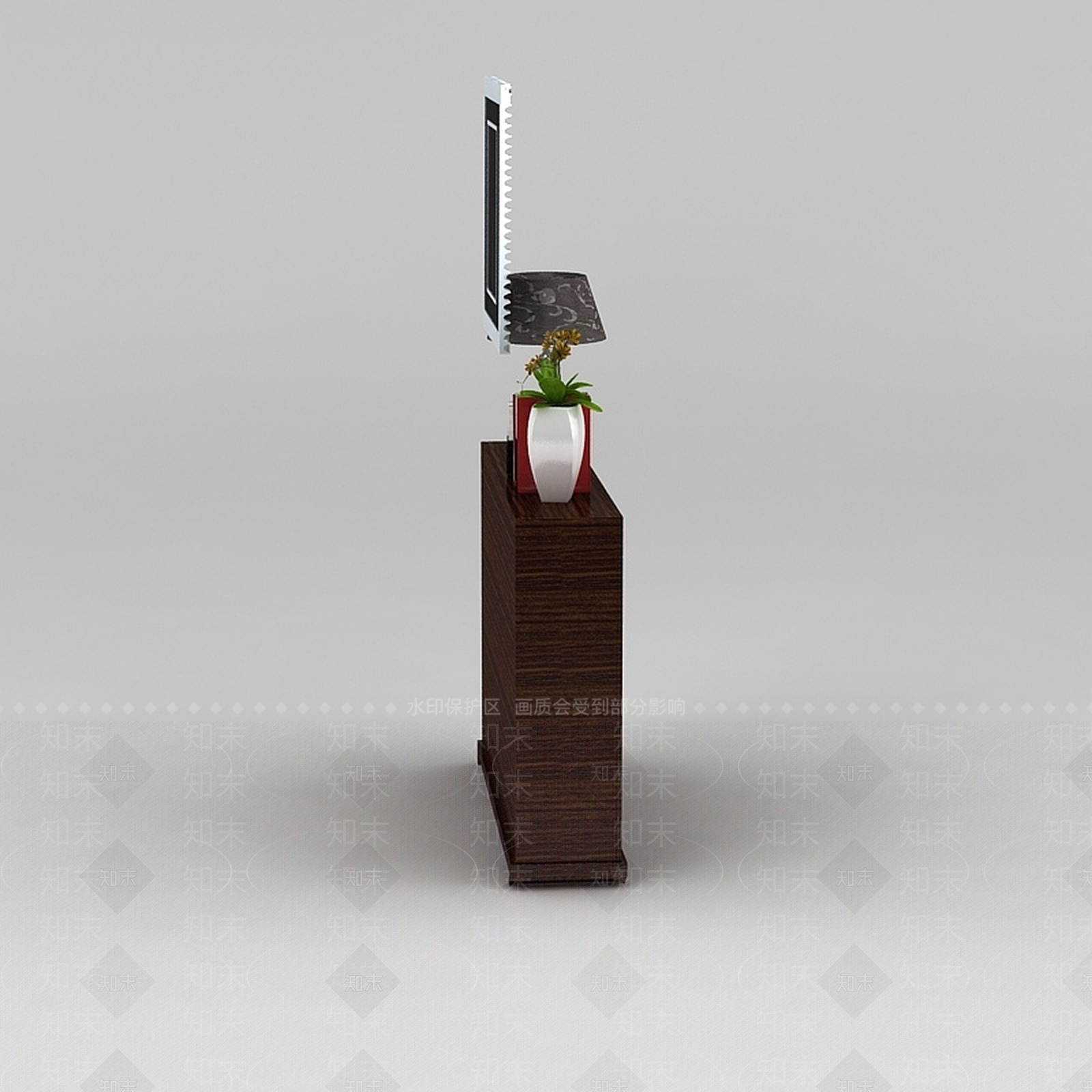 现代玄关鞋柜3D模型下载【ID:1188542932】