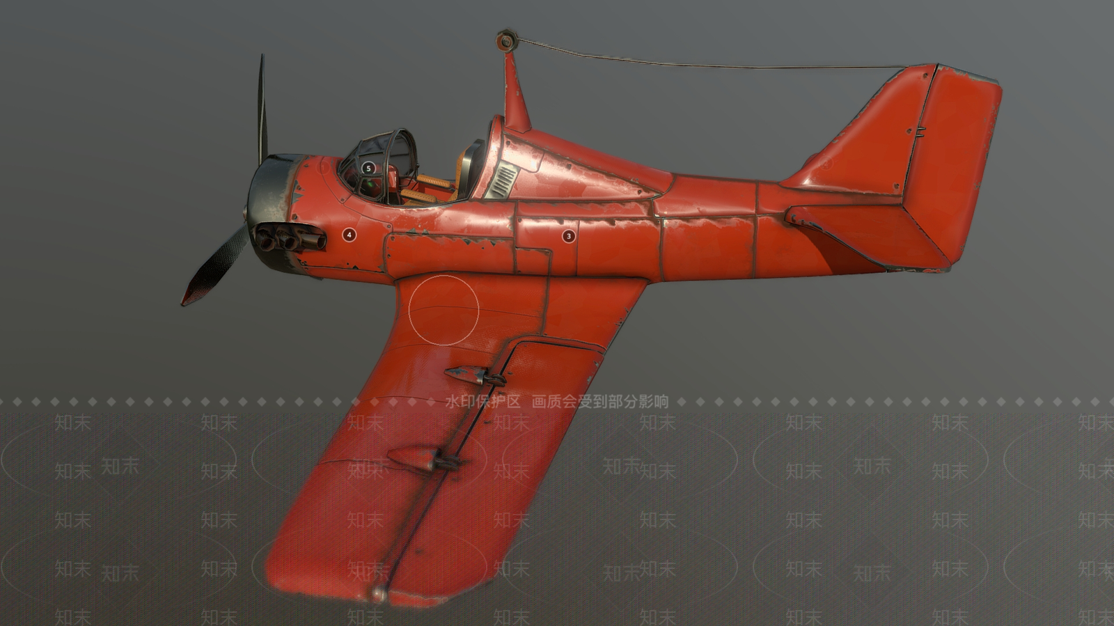 飞机3D模型下载【ID:1188542909】
