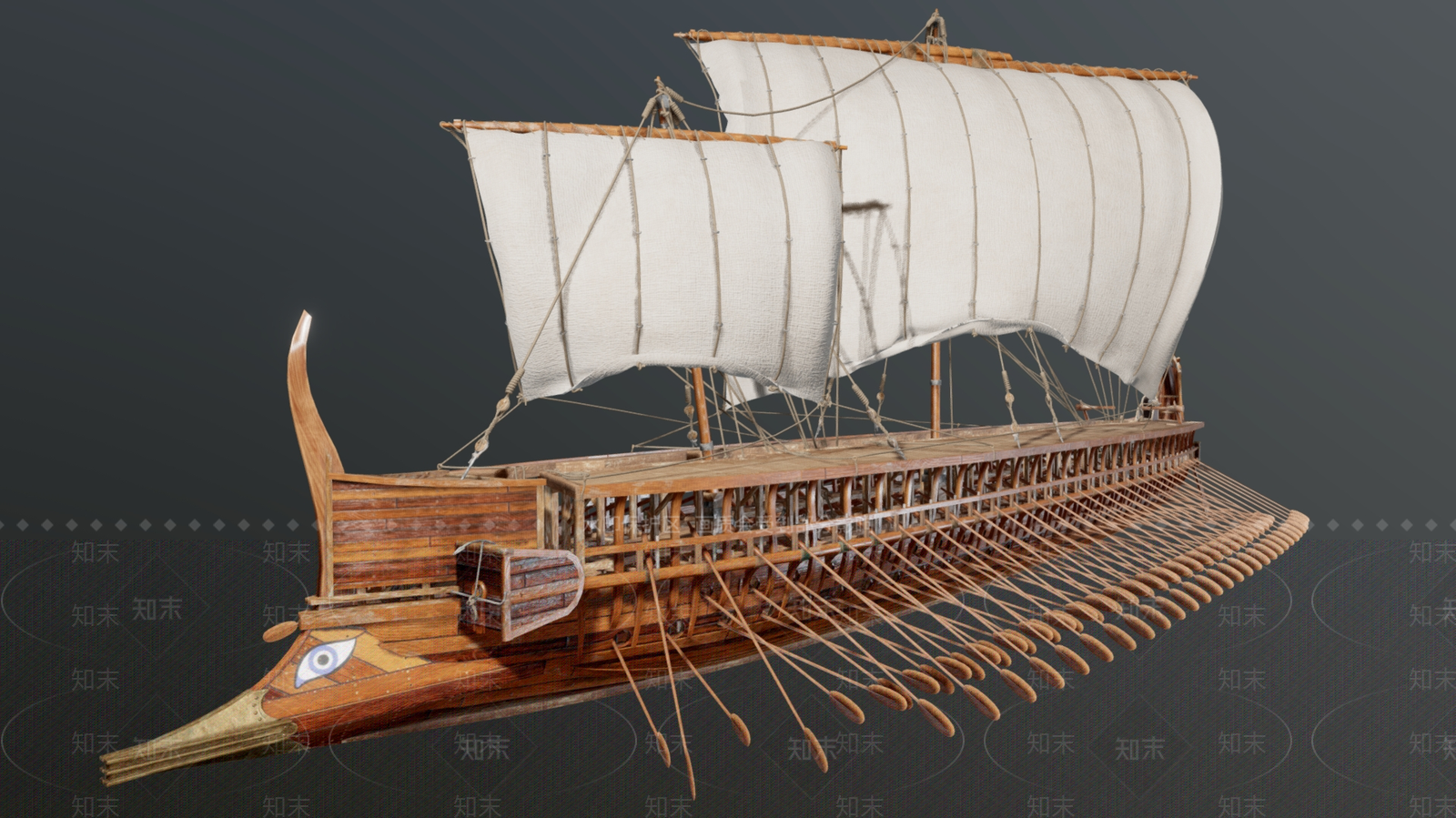 船3D模型下载【ID:1188546939】