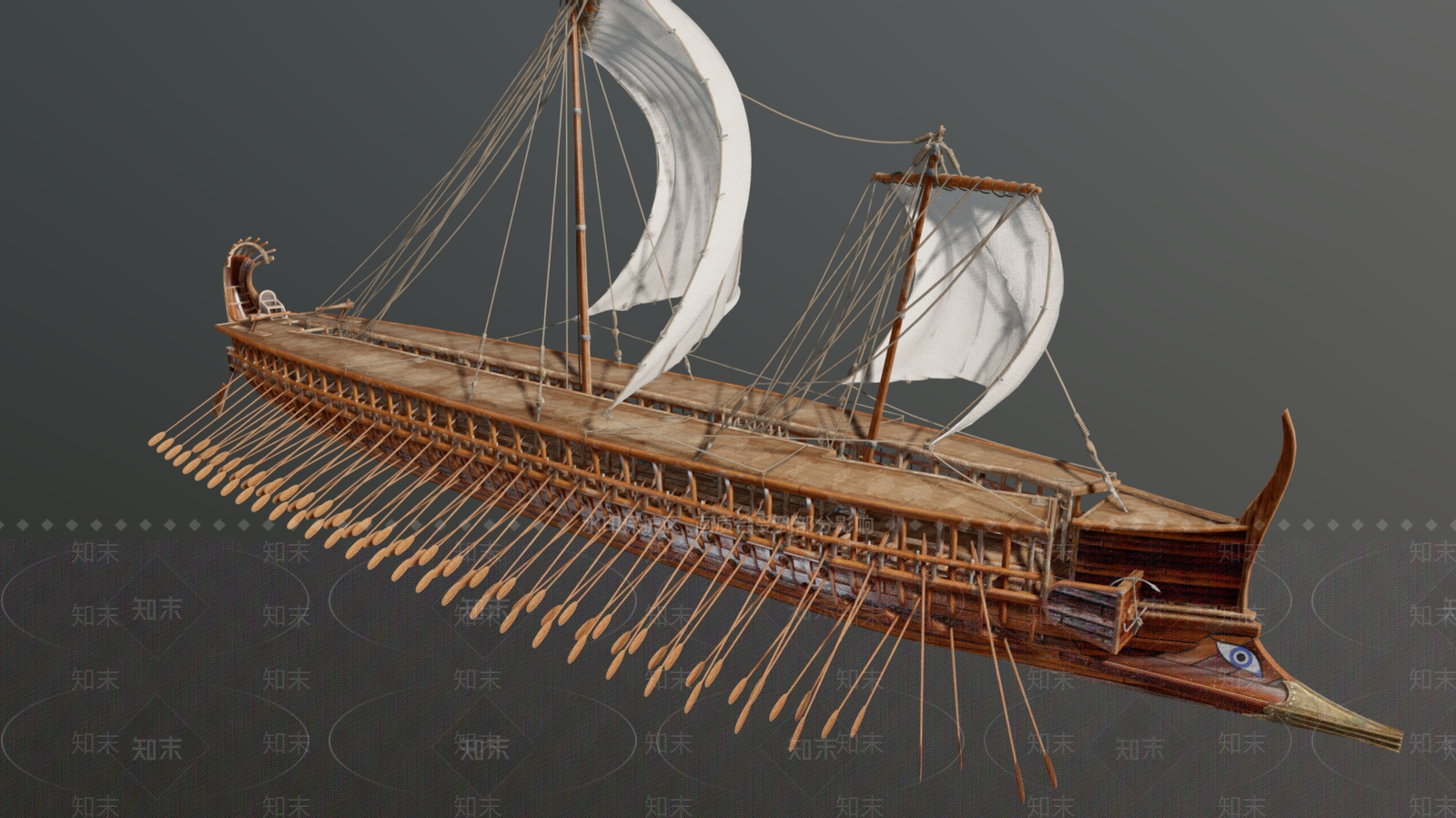 船3D模型下载【ID:1188546939】