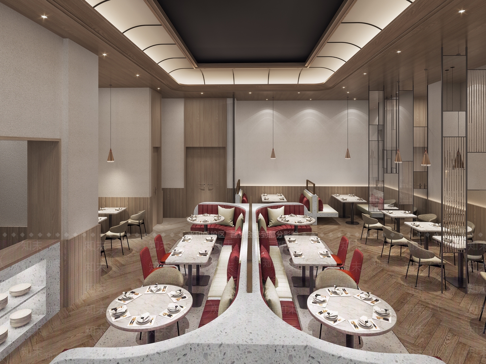 现代火锅店3D模型下载【ID:1188543927】