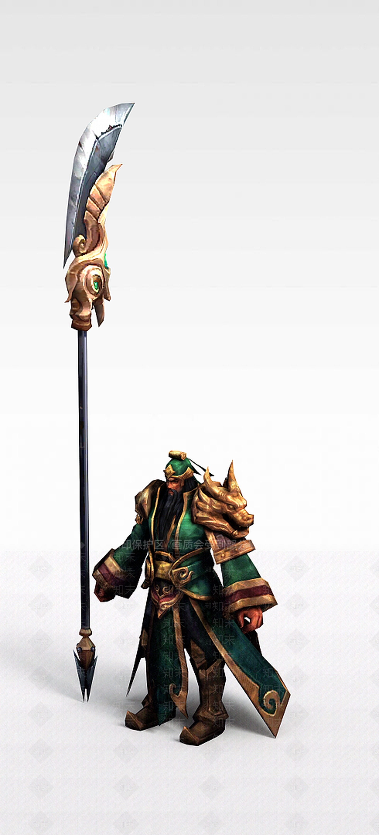 现代凤舞三国游戏人物动漫角色战士3D模型下载【ID:1188544034】