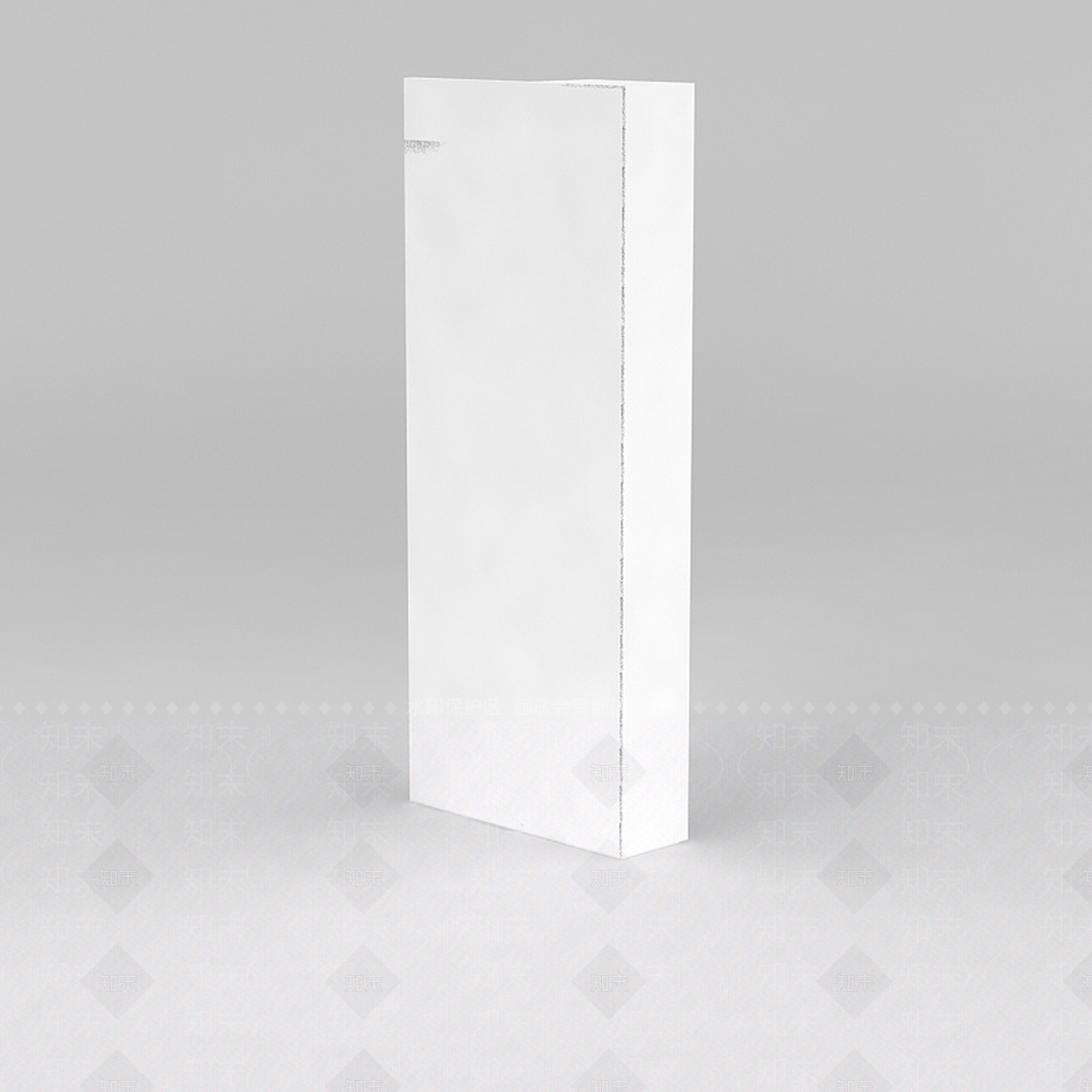 现代白色玄关鞋柜3D模型下载【ID:1188544486】